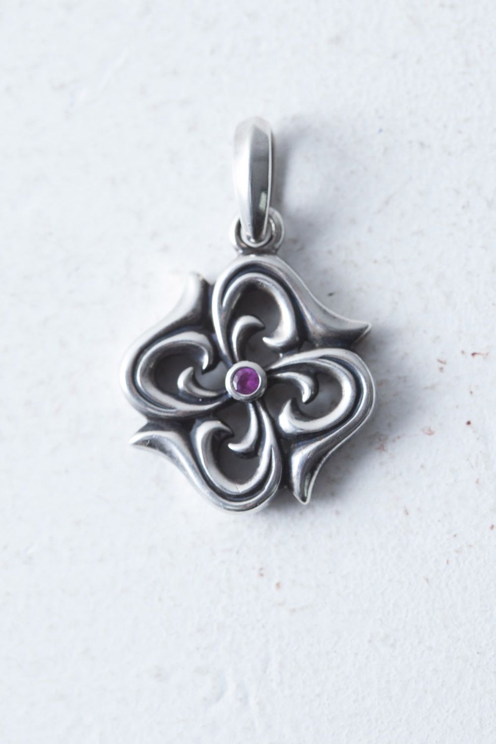 Other Shin's cross pendant w/ ruby Size ONE SIZE - 2 Thumbnail