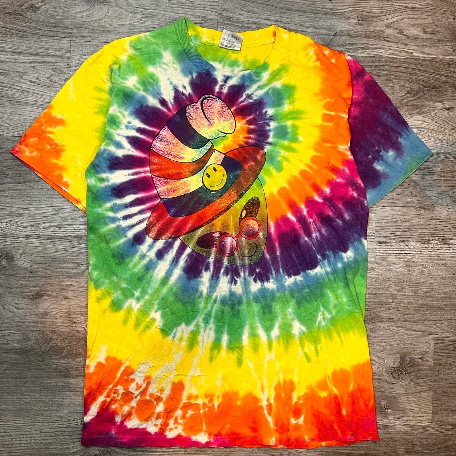 Vintage Y2K Touch of Gold Tie Dye Vintage Tee L Size US L / EU 52-54 / 3 - 1 Thumbnail