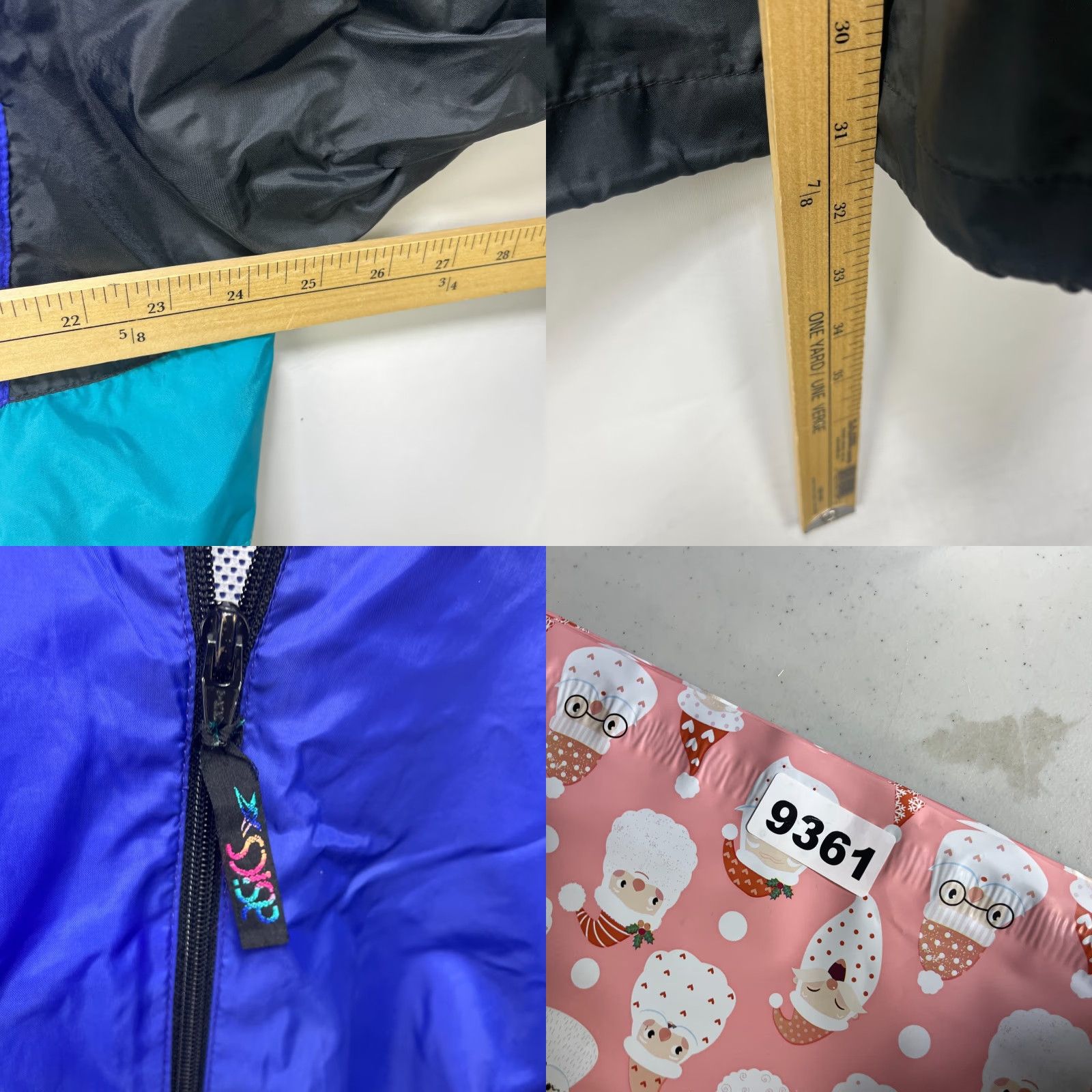 Asics VINTAGE ASICS Windbreaker Jacket Mens L Blue 90s Logo Windbreaker 90s, Skull Size US L / EU 52-54 / 3 - 8 Thumbnail