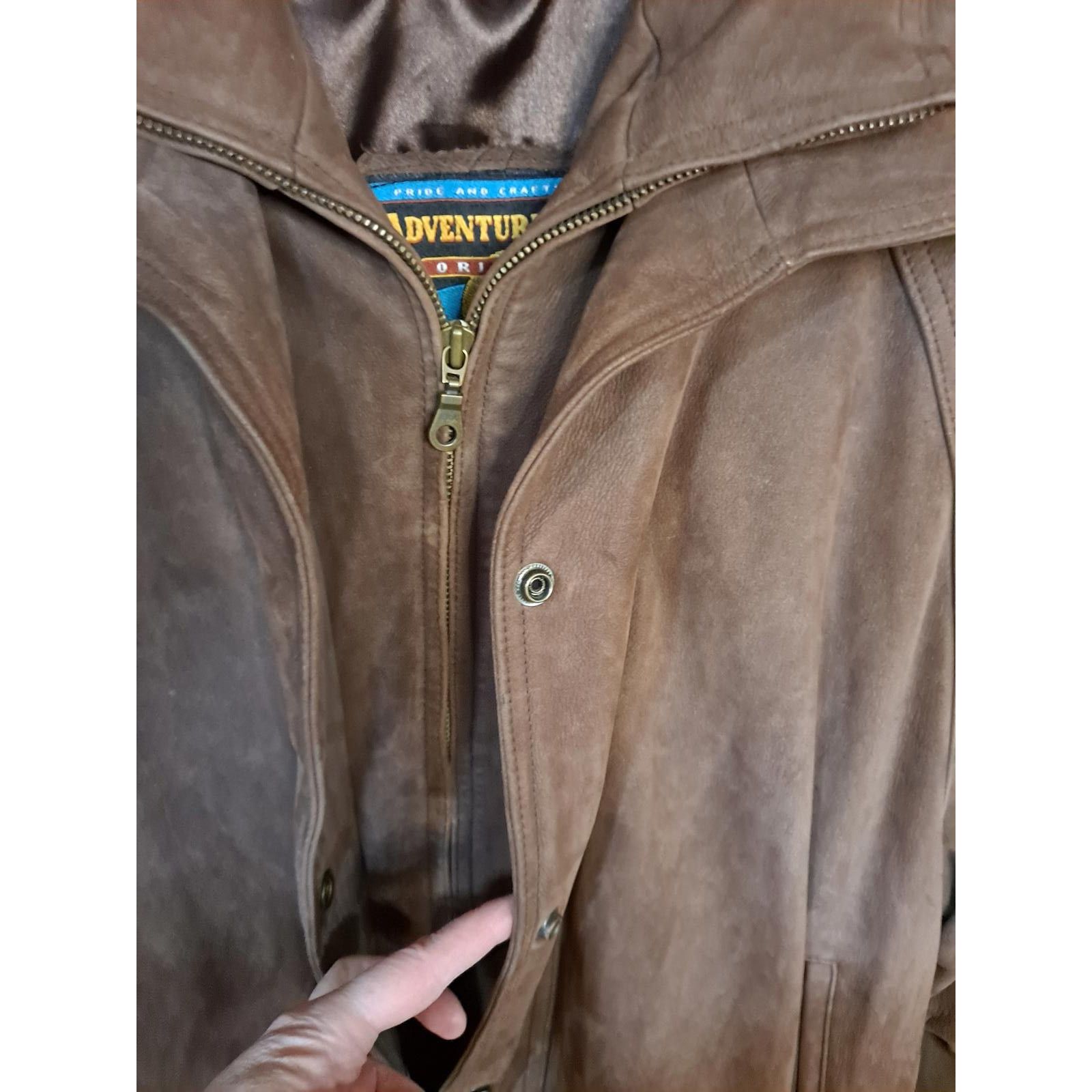 Wilsons Leather Vintage Wilson Leather Adventure Bound Bomber Jacket Size La Size US L / EU 52-54 / 3 - 2 Thumbnail