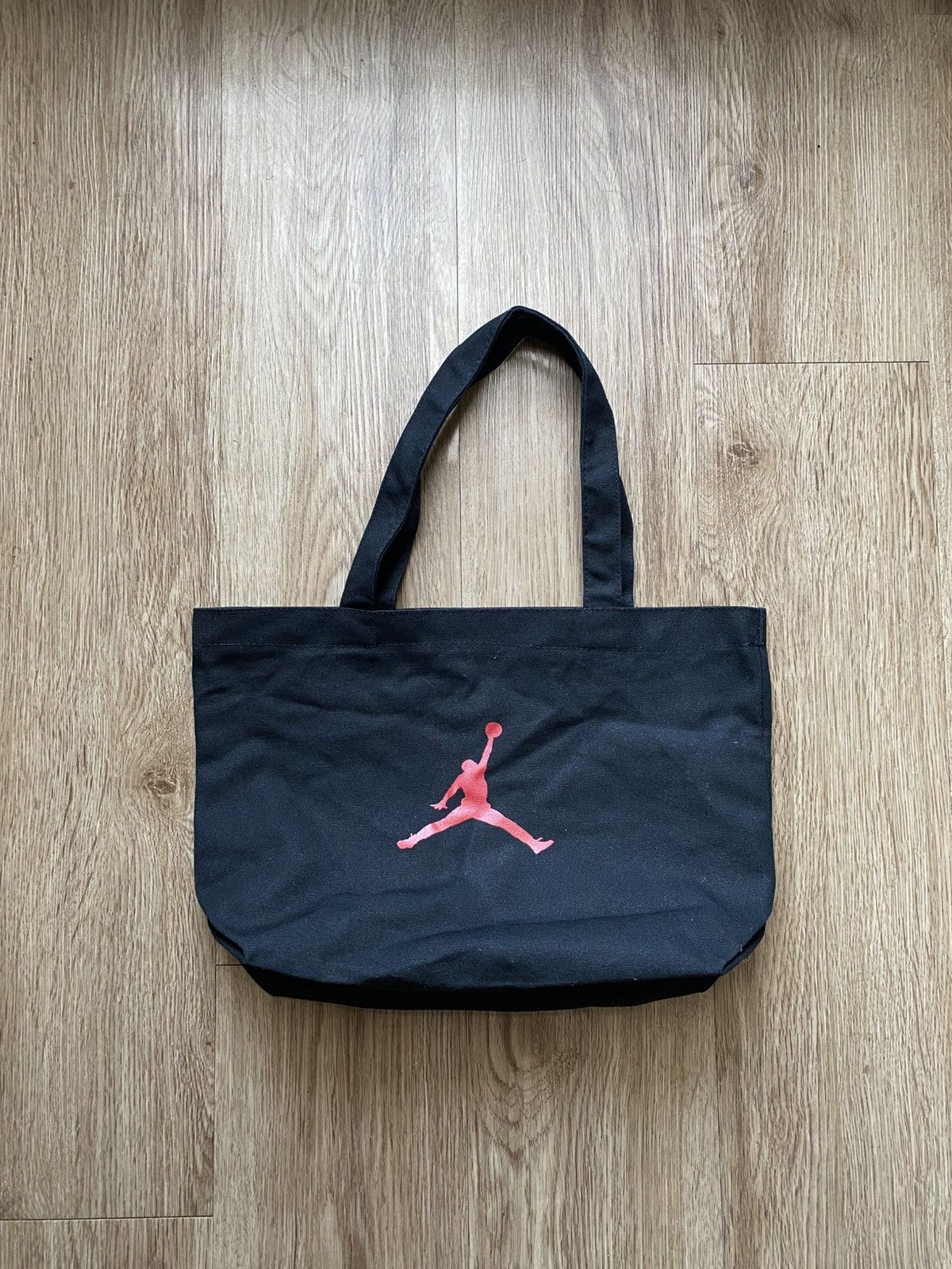 Jordan Nike Jordan Canvas Tote Bag in Black, Men's