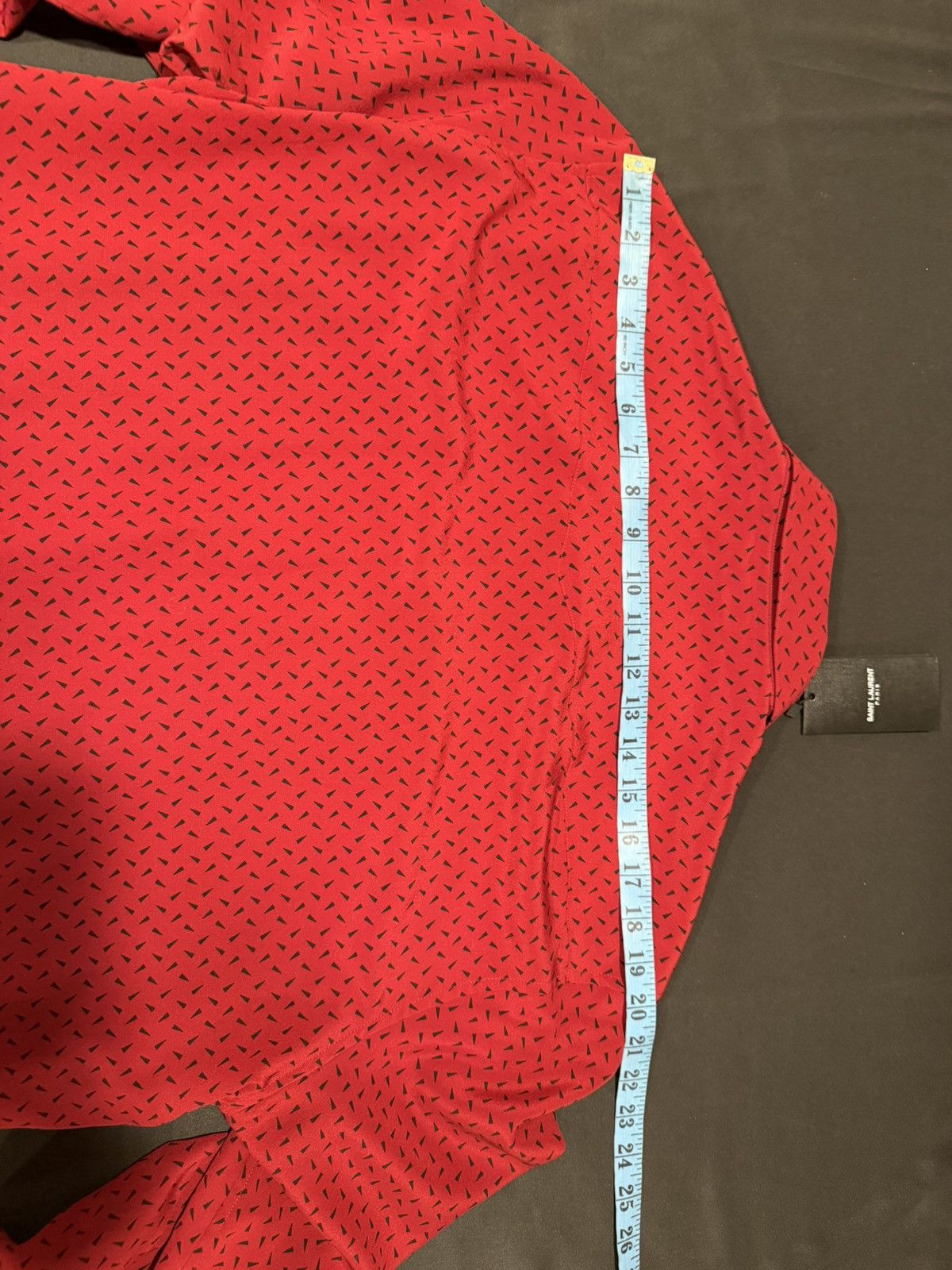 Saint Laurent Paris Saint Laurent mens silk western shirt. 43/17/XL. $1190 Size US XL / EU 56 / 4 - 2 Thumbnail