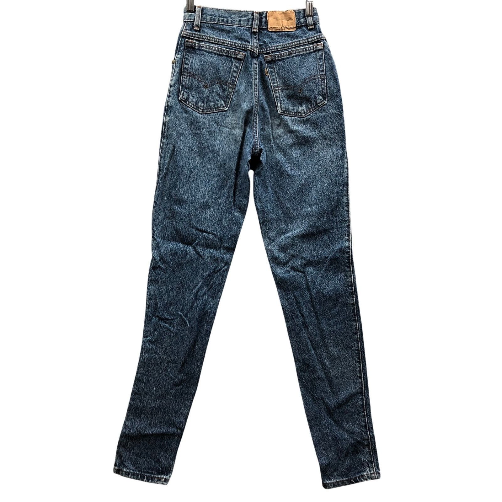 Levi's Vintage Levi’s 901 Orange Tab Tapered Mom Jeans Womens 22 5 Size 22" - 10 Thumbnail