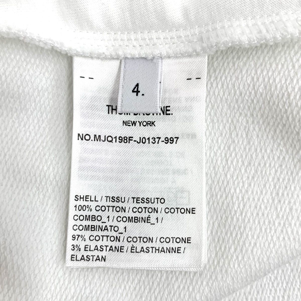 Thom Browne Thom Browne Blue and White Color-block Casual Shorts K26WX Size US 36 / EU 52 - 7 Thumbnail