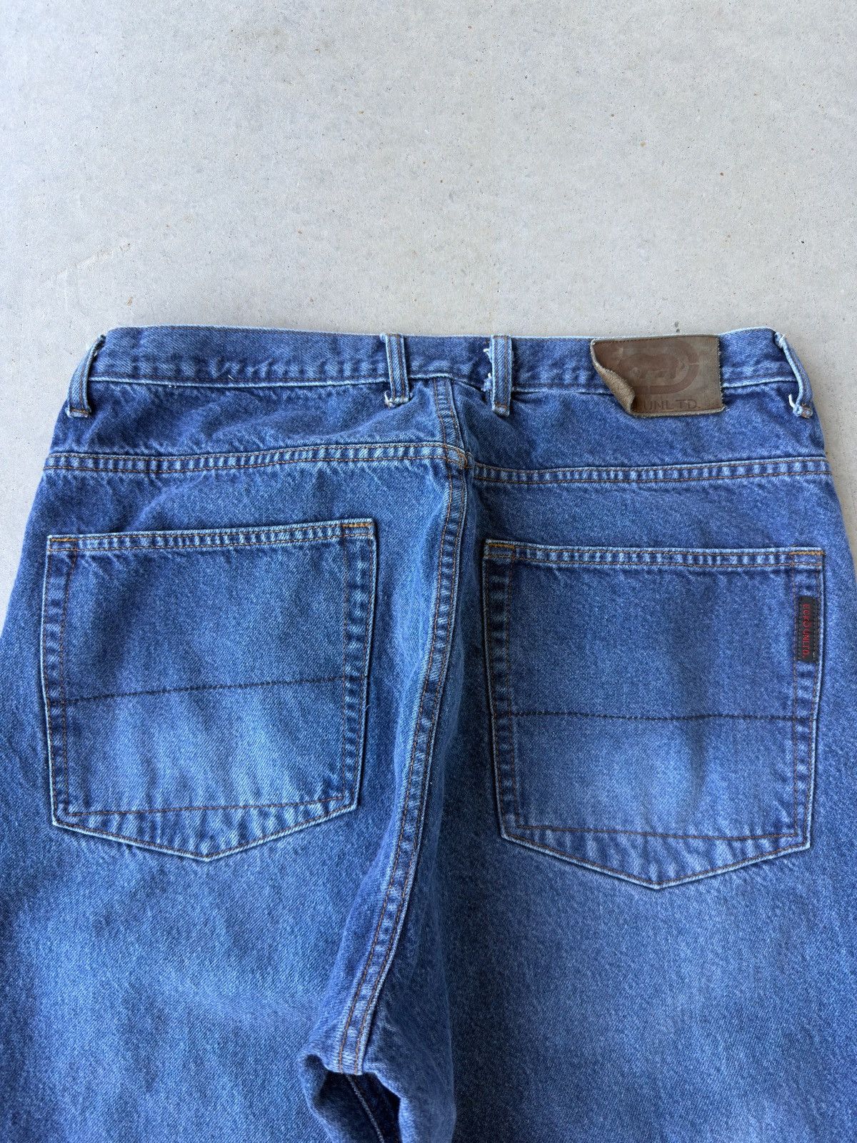 Ecko Unltd. Vintage Y2K Ecko Unltd. Wide Leg Denim Baggy Jeans Size US 38 / EU 54 - 4 Thumbnail