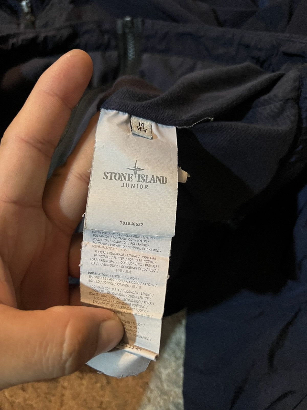 Stone Island × Vintage Stone island junior Size US S / EU 44-46 / 1 - 7 Thumbnail