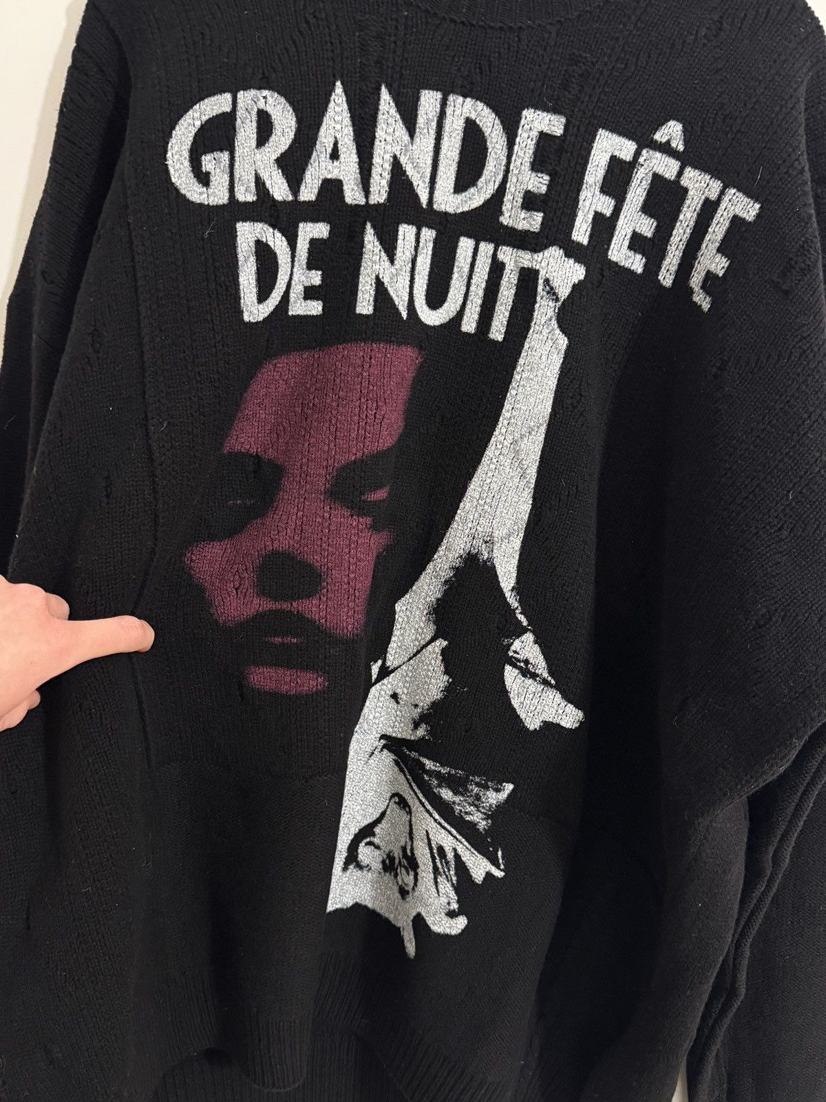 Raf Simons Raf Simons Grand Fete de Nuit Size US L / EU 52-54 / 3 - 2 Thumbnail