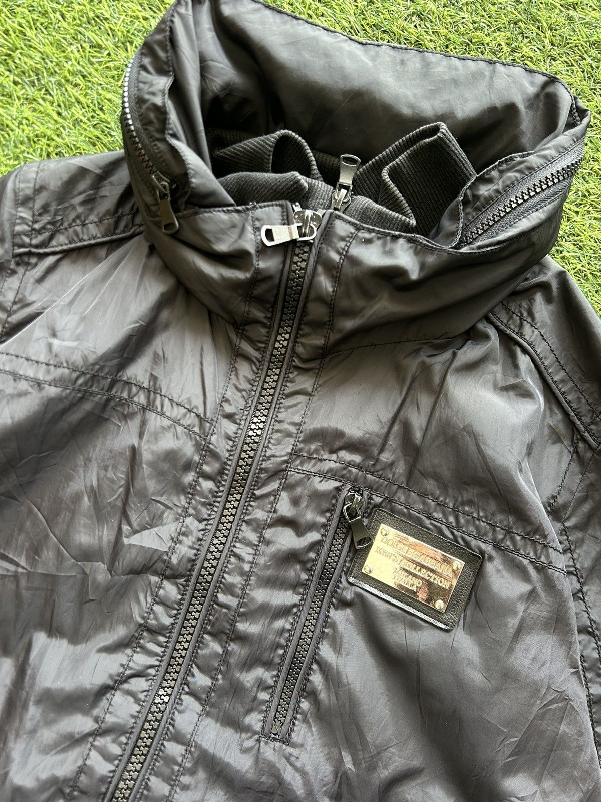 Dolce & Gabbana Dolce & Gabbana Archival Technical Bomber Jacket Metal Plate Size US M / EU 48-50 / 2 - 3 Thumbnail