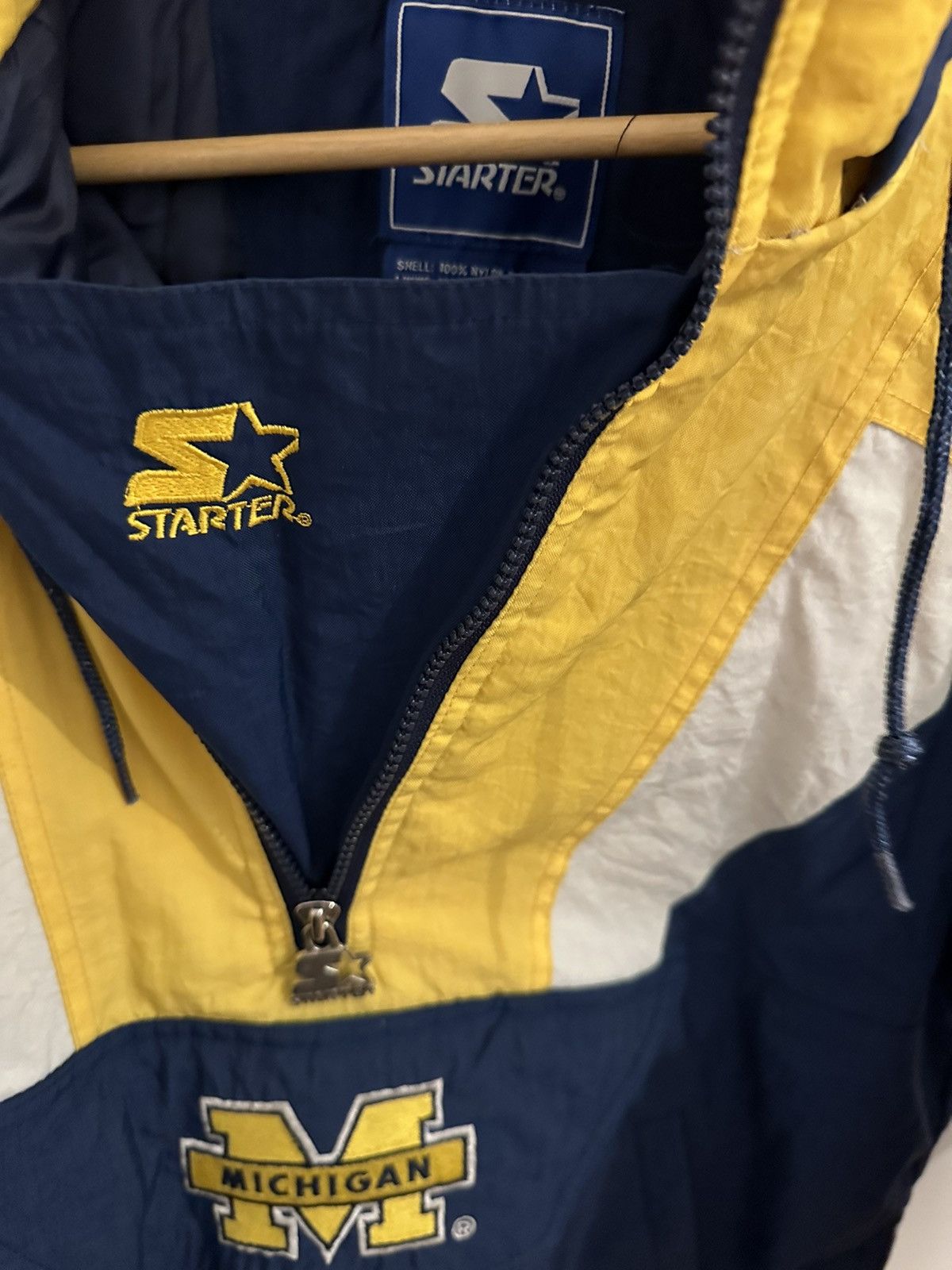 Starter Starter Jacke Michigan Wolverines Size M NFL JACKET Size US M / EU 48-50 / 2 - 5 Thumbnail
