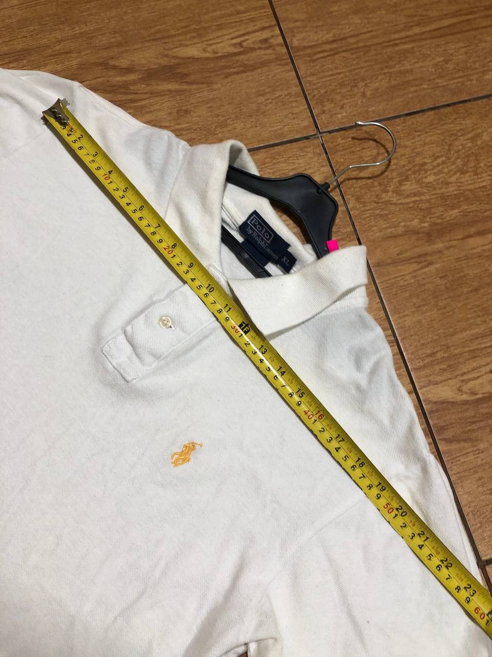 Polo Ralph Lauren Vintage White Polo Ralph Lauren Polo Embroidered Logo XL Size US XL / EU 56 / 4 - 8 Thumbnail