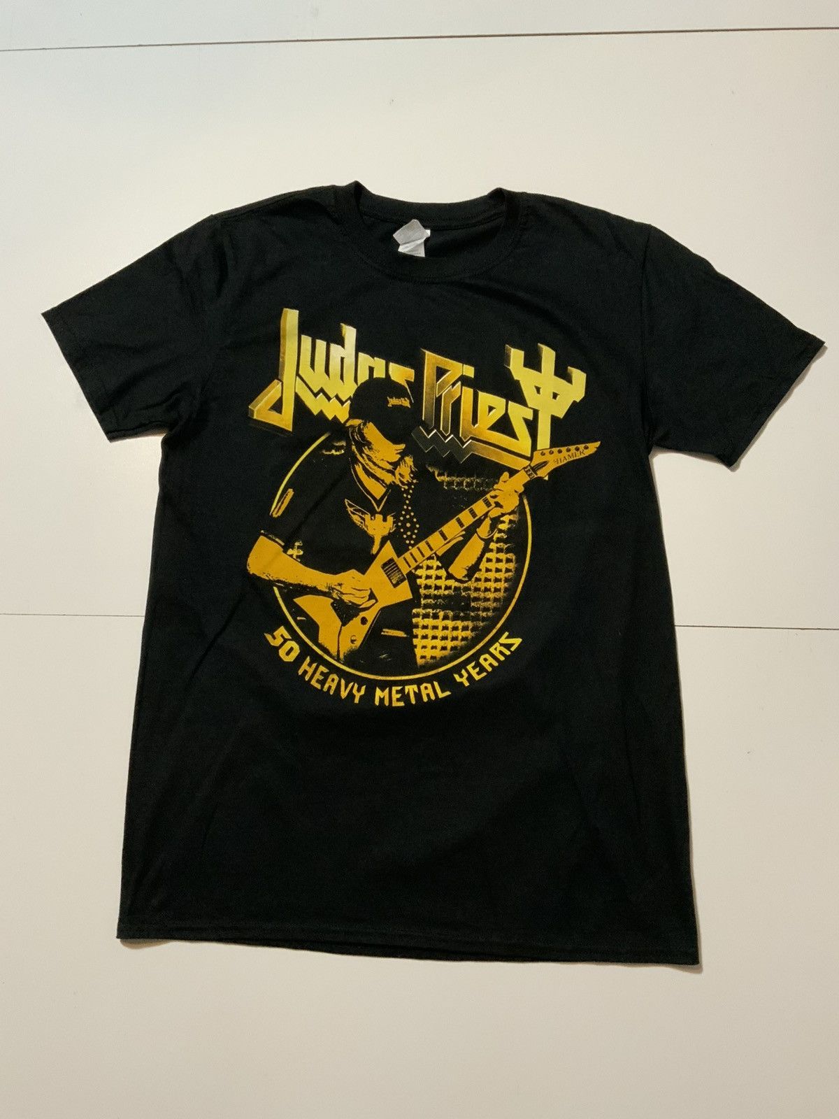 Band Tees × Judas Priest Judas Priest 50 Heavy Metal Years Tipton Rock Band T-Shirt Size US M / EU 48-50 / 2 - 1 Thumbnail