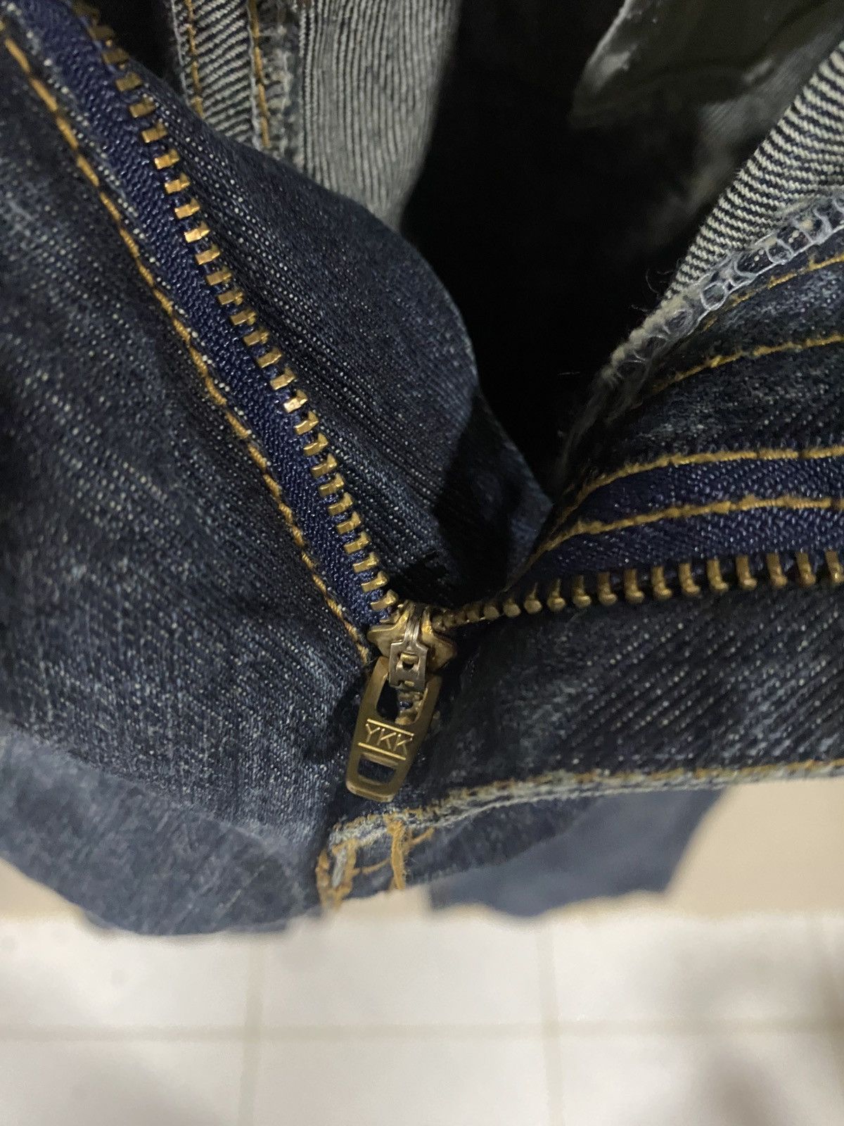 Japanese Brand Vintage Sorridere Distressed Painter Flared Jeans Size US 33 - 10 Thumbnail