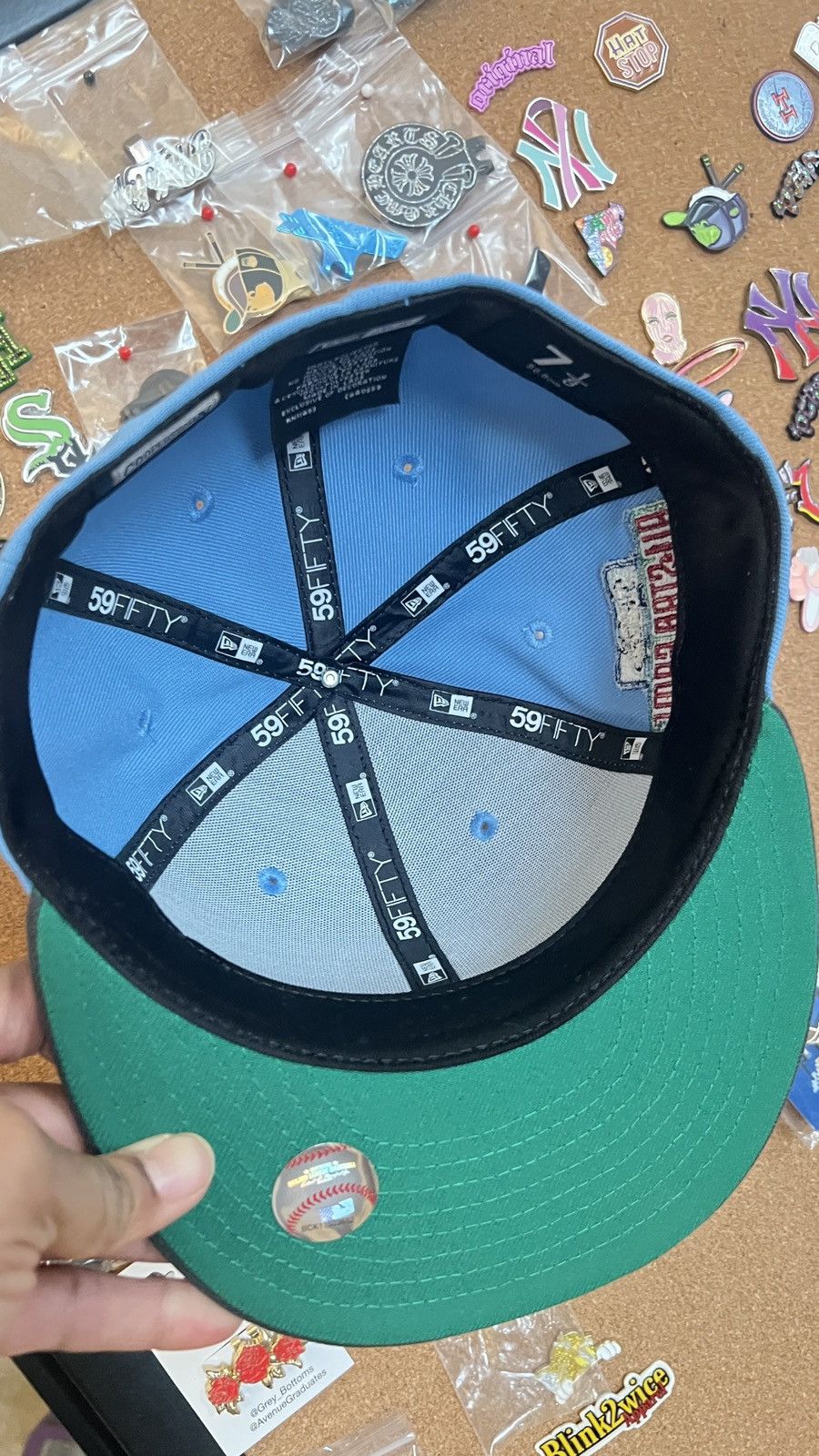 New Era Philadelphia Phillies 1996 All Star Game Fitted 71/8 Size ONE SIZE - 6 Thumbnail