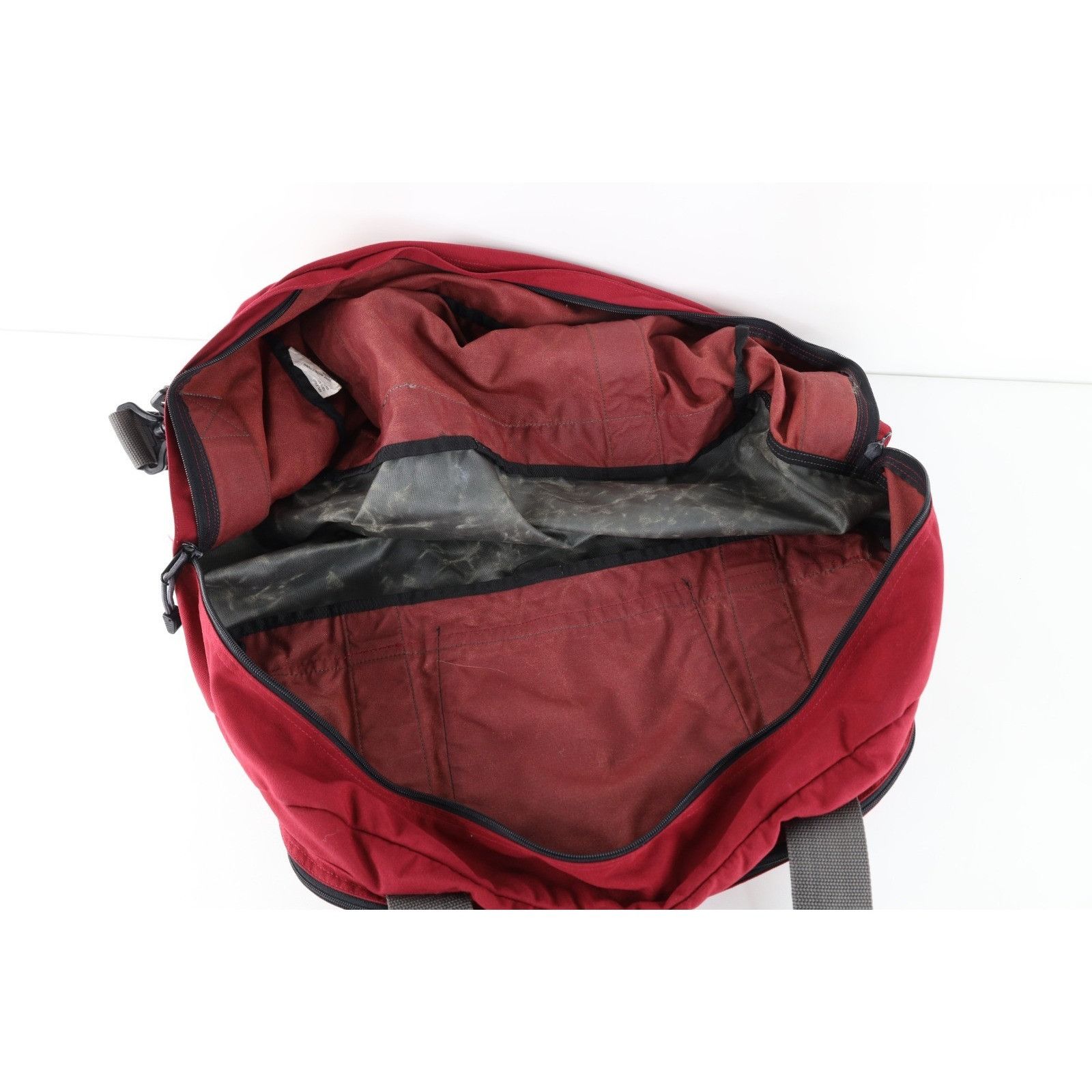 Eddie Bauer Vintage Eddie Bauer Distressed Spell Out Handled Duffel Bag Size ONE SIZE - 15 Thumbnail