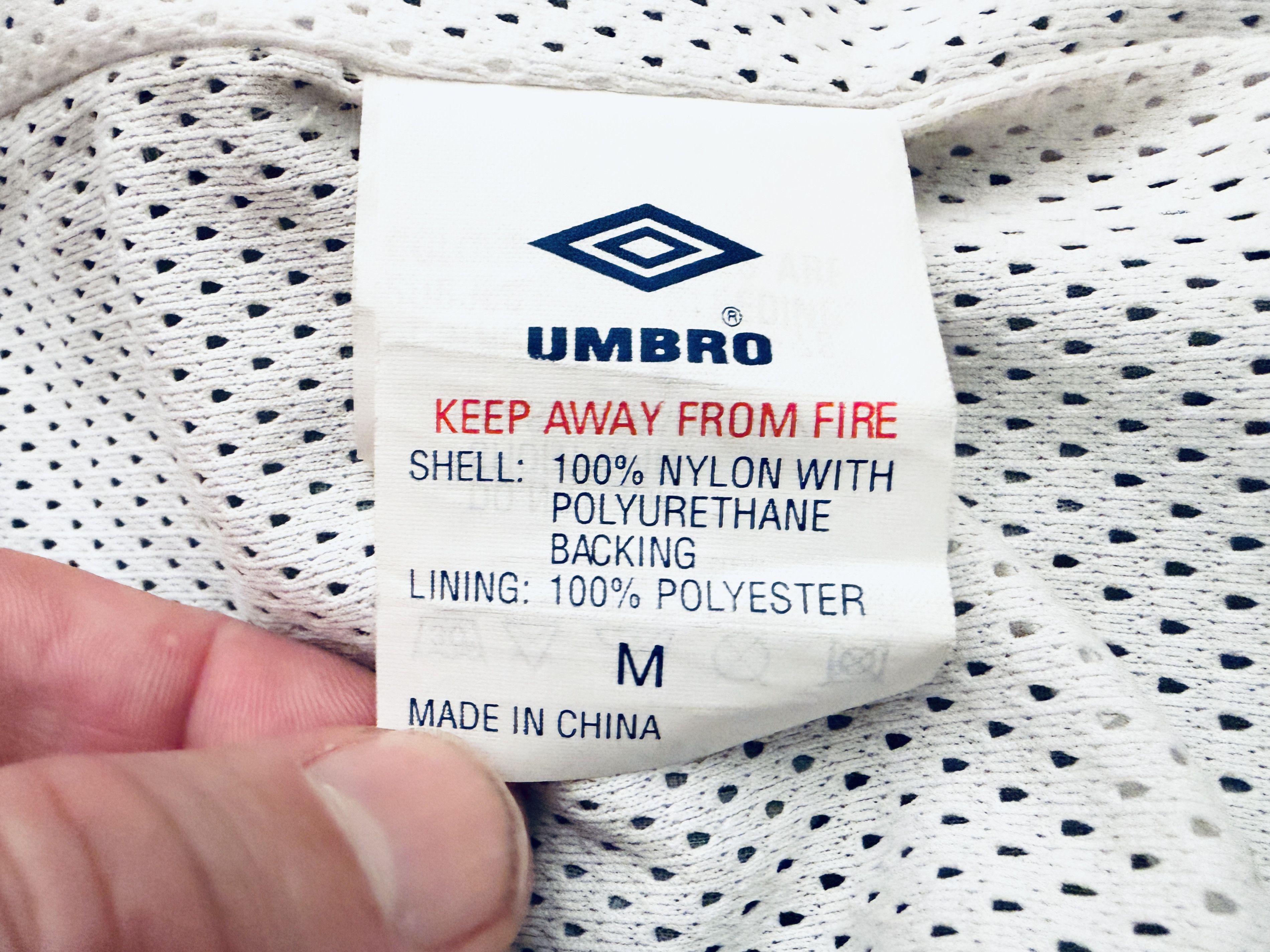 Umbro Manchester United Training Jacket 1992 1994 Windbreaker Size US L / EU 52-54 / 3 - 12 Thumbnail