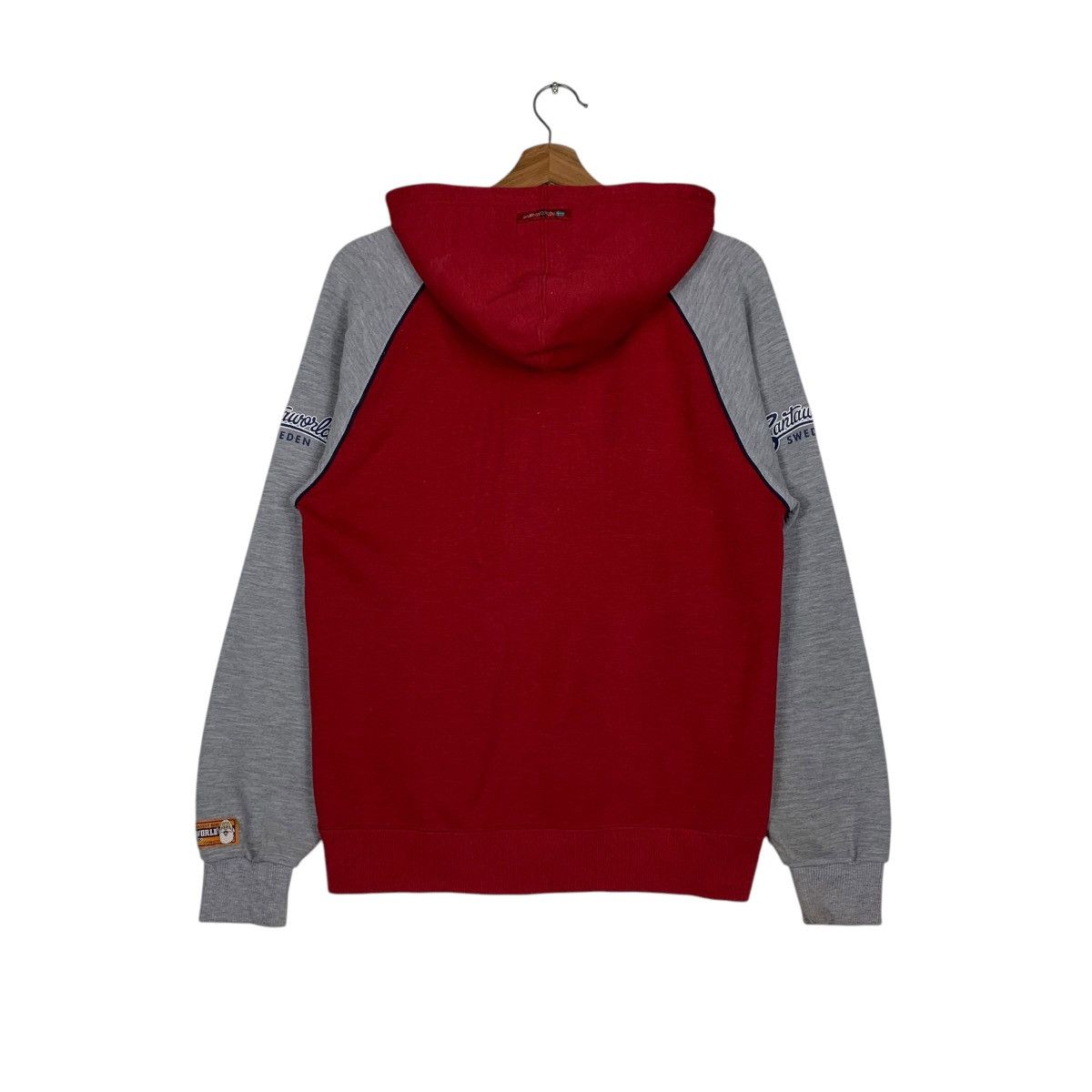 Japanese Brand SANTAWORLD Graphics Printed Hoodies Sweatshirt #1483-C67 Size US L / EU 52-54 / 3 - 7 Thumbnail