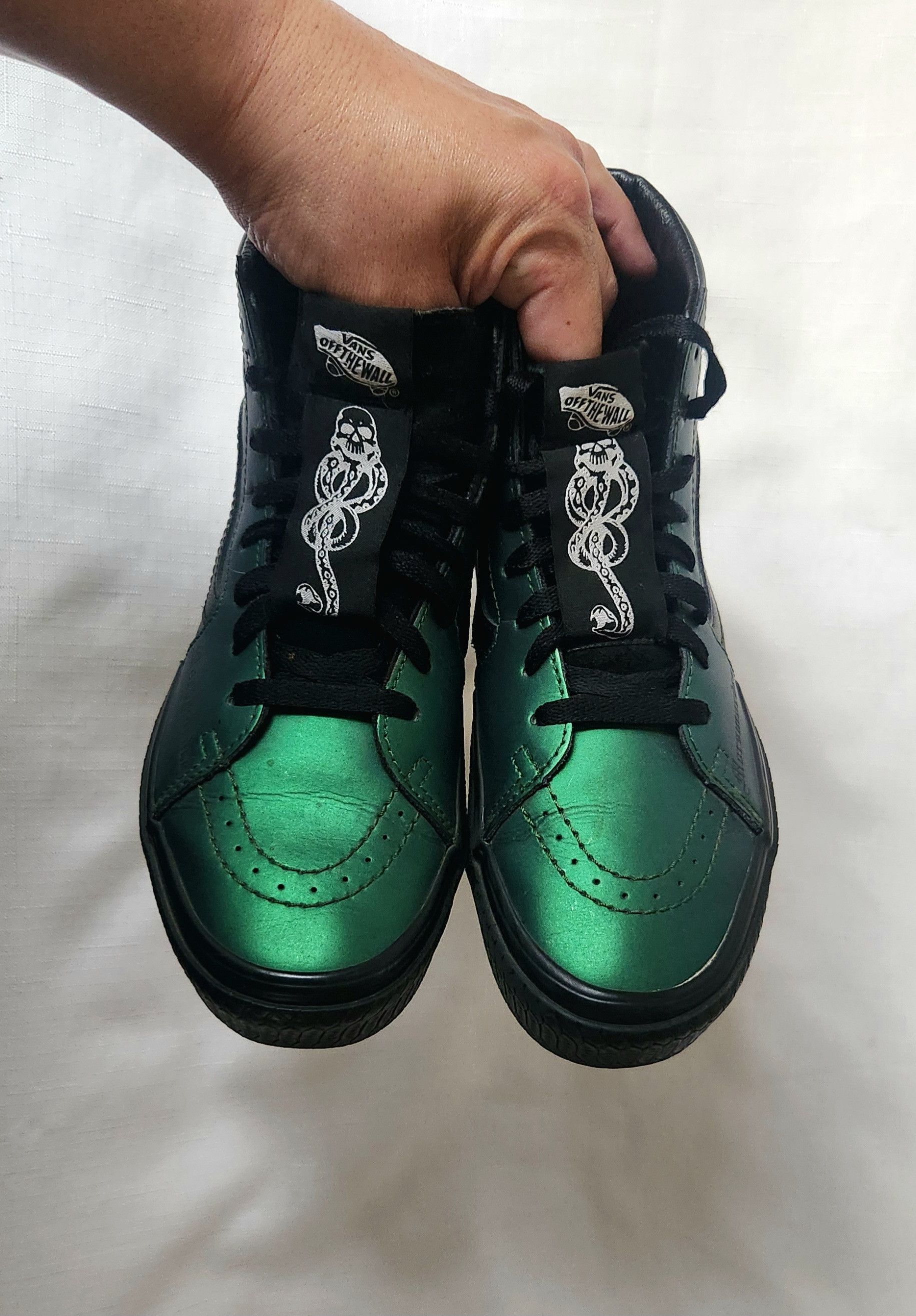 Vans Harry Potter X Vans Sk8‑Hi Platform RB Morsmordre Dark Arts Size US 6.5 / EU 39-40 - 8 Thumbnail