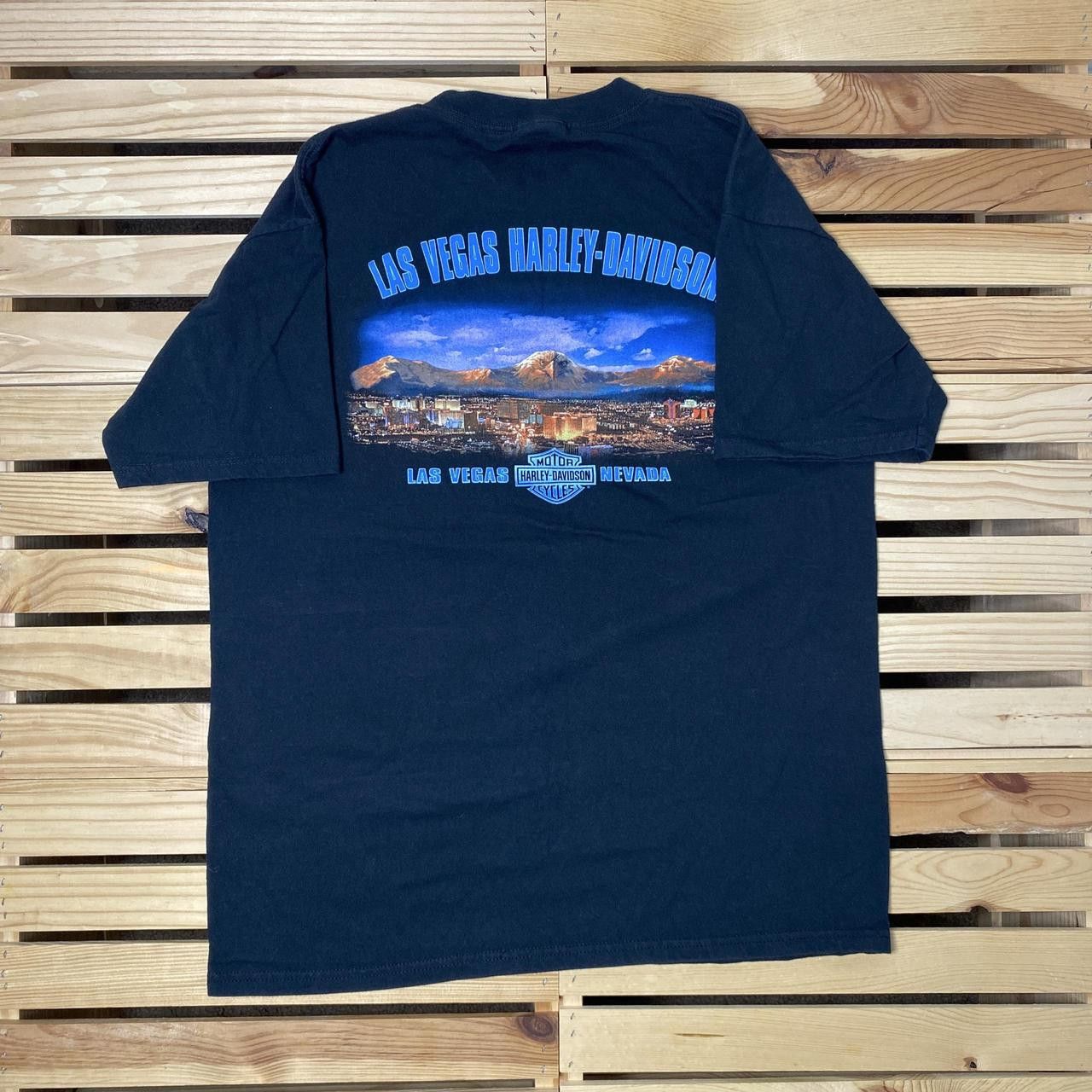 Harley Davidson Vintage Harley Davidson 2002 Black Biker Tee Size Large Size US L / EU 52-54 / 3 - 2 Thumbnail