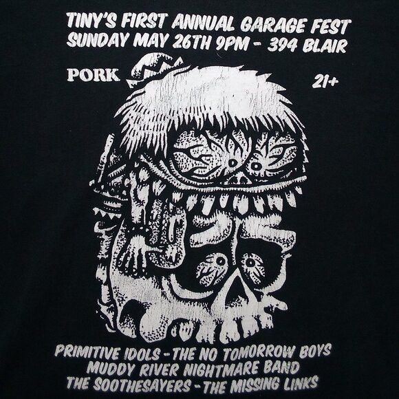 Band Tees Tiny's First Annual Garage Fest Eugene Concert 2013 T-Shirt Size US L / EU 52-54 / 3 - 1 Thumbnail