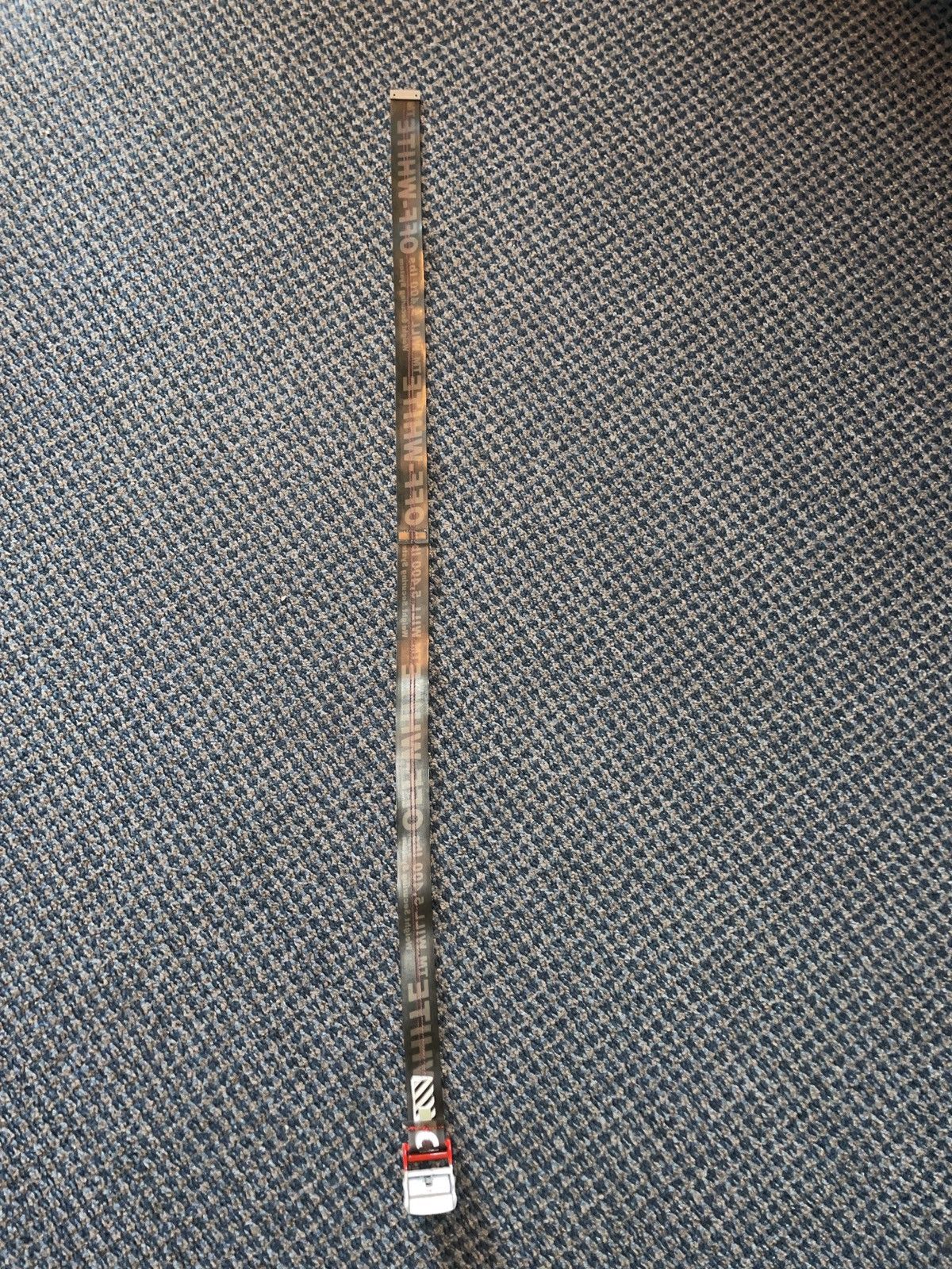 Off White Off White PVC Industrial Belt Grailed