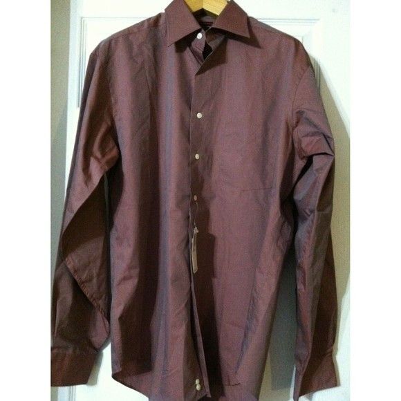 Fubu FUBU MENS NEW 65%COTTON 35%POLYESTER DRESS SHIRT 15.5/36-37 Size US M / EU 48-50 / 2 - 1 Thumbnail