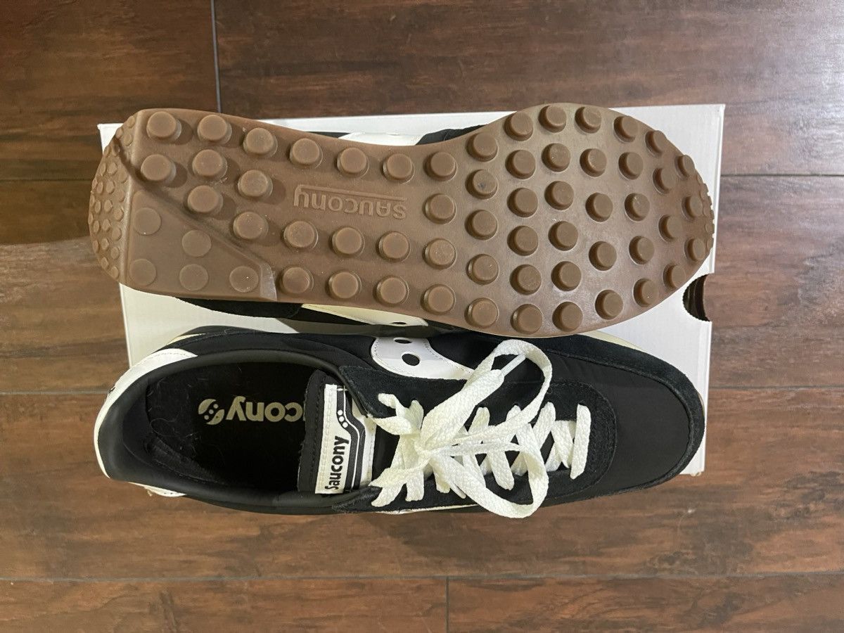 Saucony Saucony Trainer 80 - Black/White - US10 Size US 10 / EU 43 - 10 Thumbnail