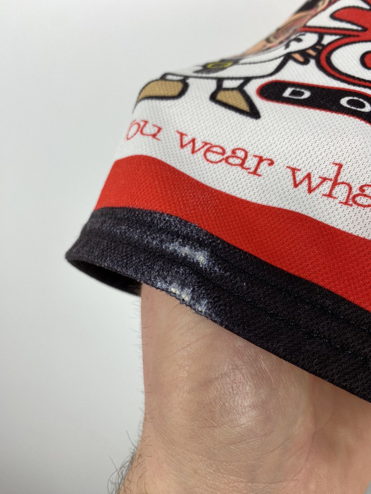 Bicycle Pearl Izumi Crazy Glaze Donuts 2003 Cycling Jersey SMS Y2K Size US L / EU 52-54 / 3 - 9 Thumbnail