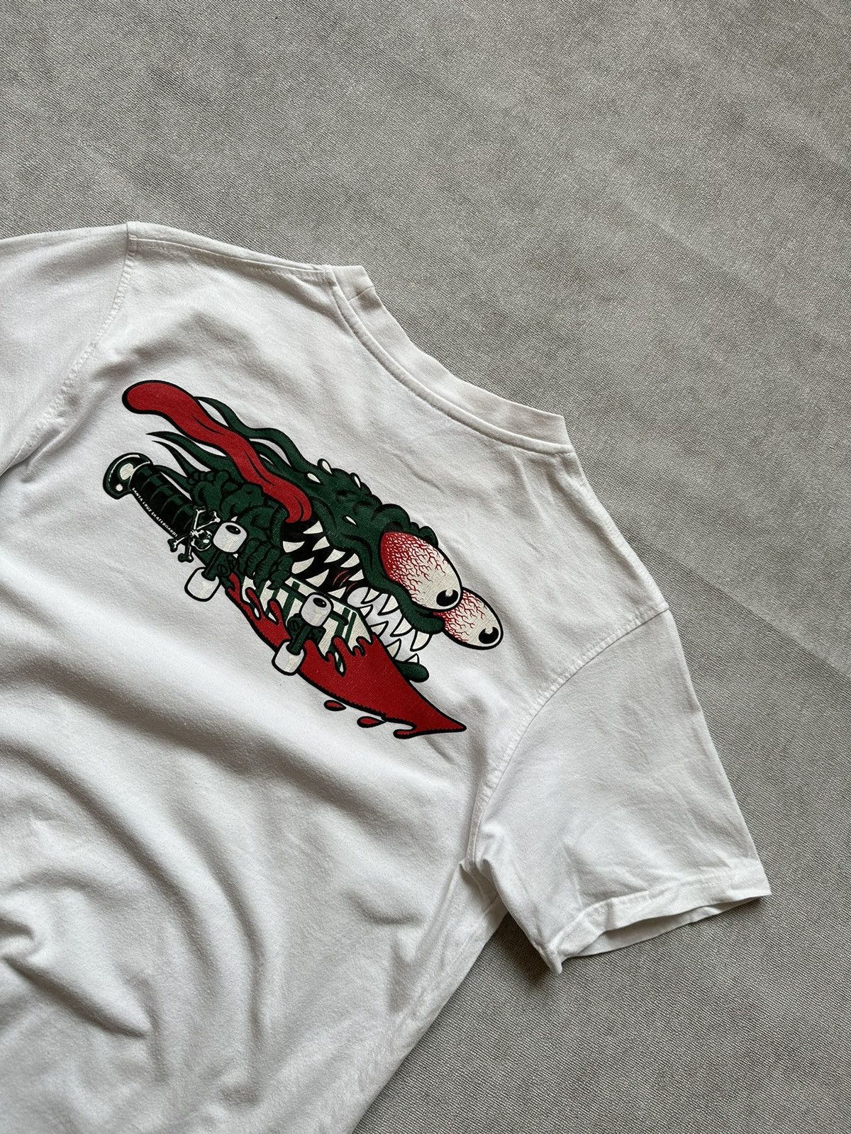 Santa Cruz Skateboards Vintage Santa Cruz Skateboarding T-Shirt Big Logo Y2K 90s Size US S / EU 44-46 / 1 - 2 Thumbnail
