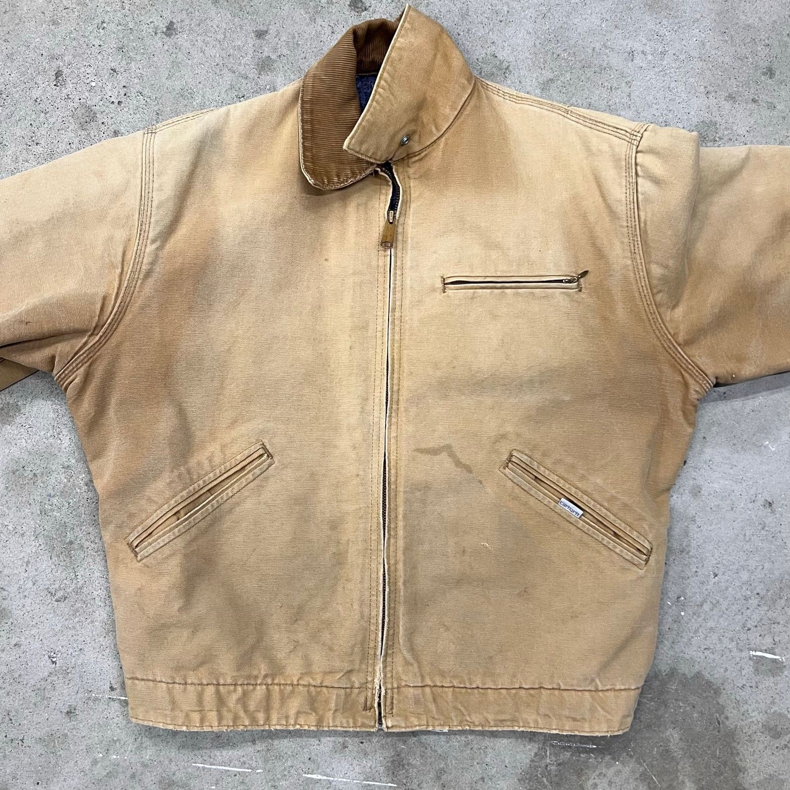 Vintage Union Carhartt Detroit Blanket Jacket Workwear 6BLJ