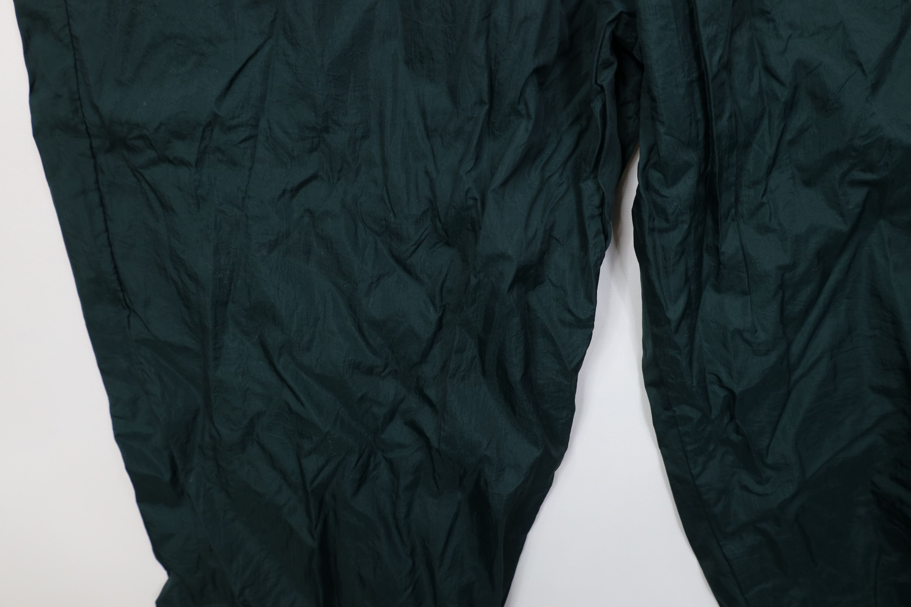 Vintage Vintage 90s Streetwear Lined Windbreaker Joggers Pants Green Size US 36 / EU 52 - 7 Thumbnail