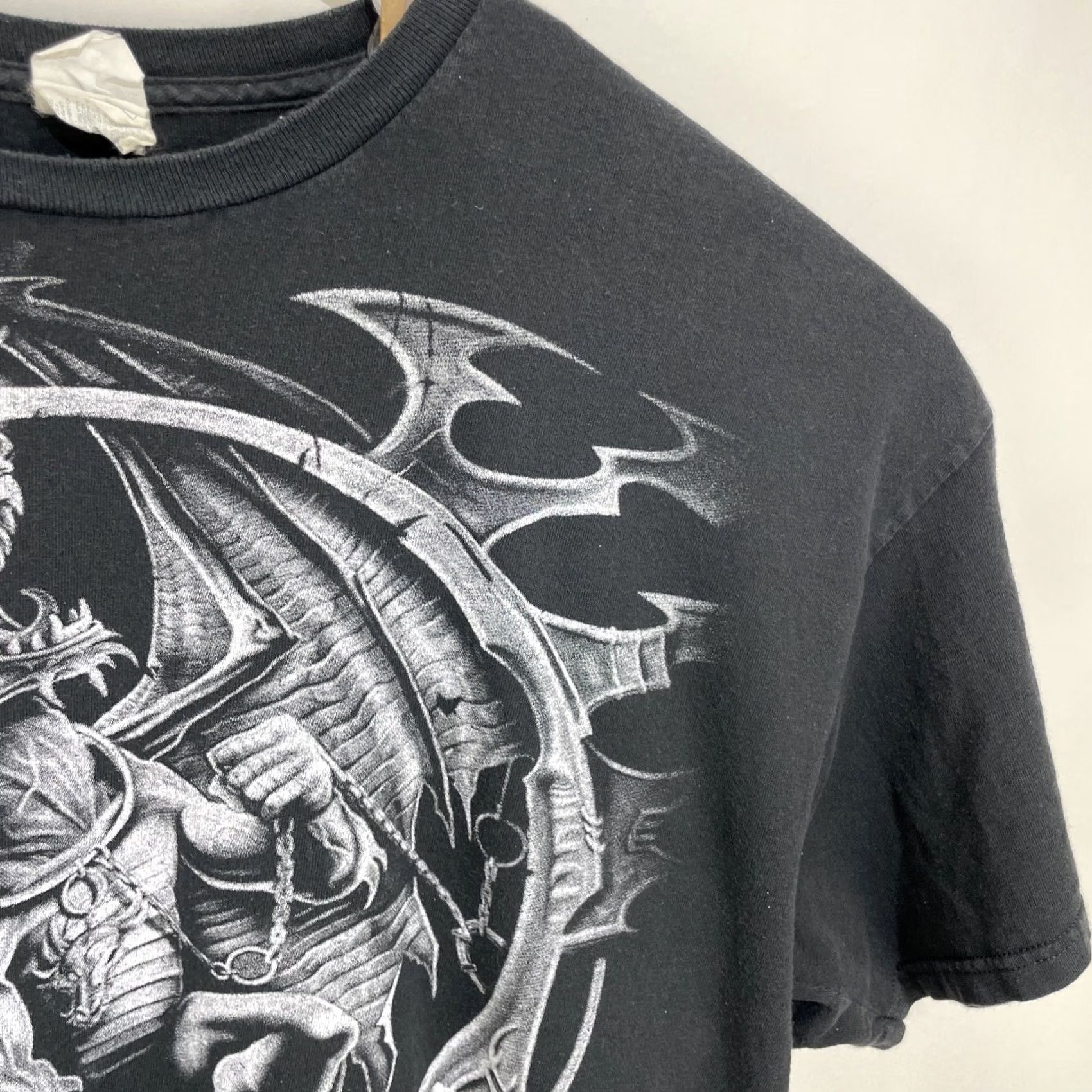 Liquid Blue VINTAGE Liquid Blue Night Slayer Dragon Catcher Shirt Black Dragon 3XL XXXL 2001 Mens Size US XXL / EU 58 / 5 - 7 Thumbnail
