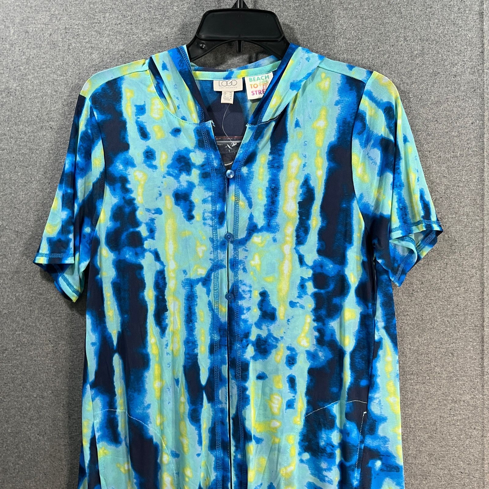 Other LOGO by Lori Goldstein Beach to Street Printed Mesh Duste Size XS / US 0-2 / IT 36-38 - 4 Thumbnail