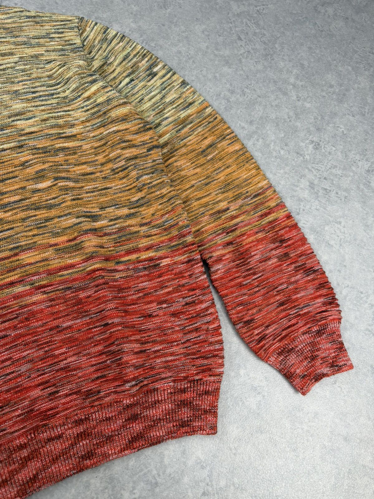 Other Montechiaro Knit Sweater Men’s Multicolor Size 54 Size US L / EU 52-54 / 3 - 2 Thumbnail