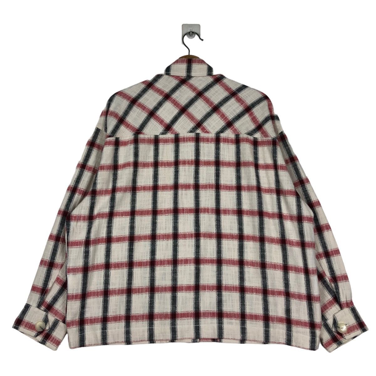 Japanese Brand 🔥Vintage Wool Chore Jacket Zara Flannel Tartan Design Check Size US S / EU 44-46 / 1 - 8 Thumbnail