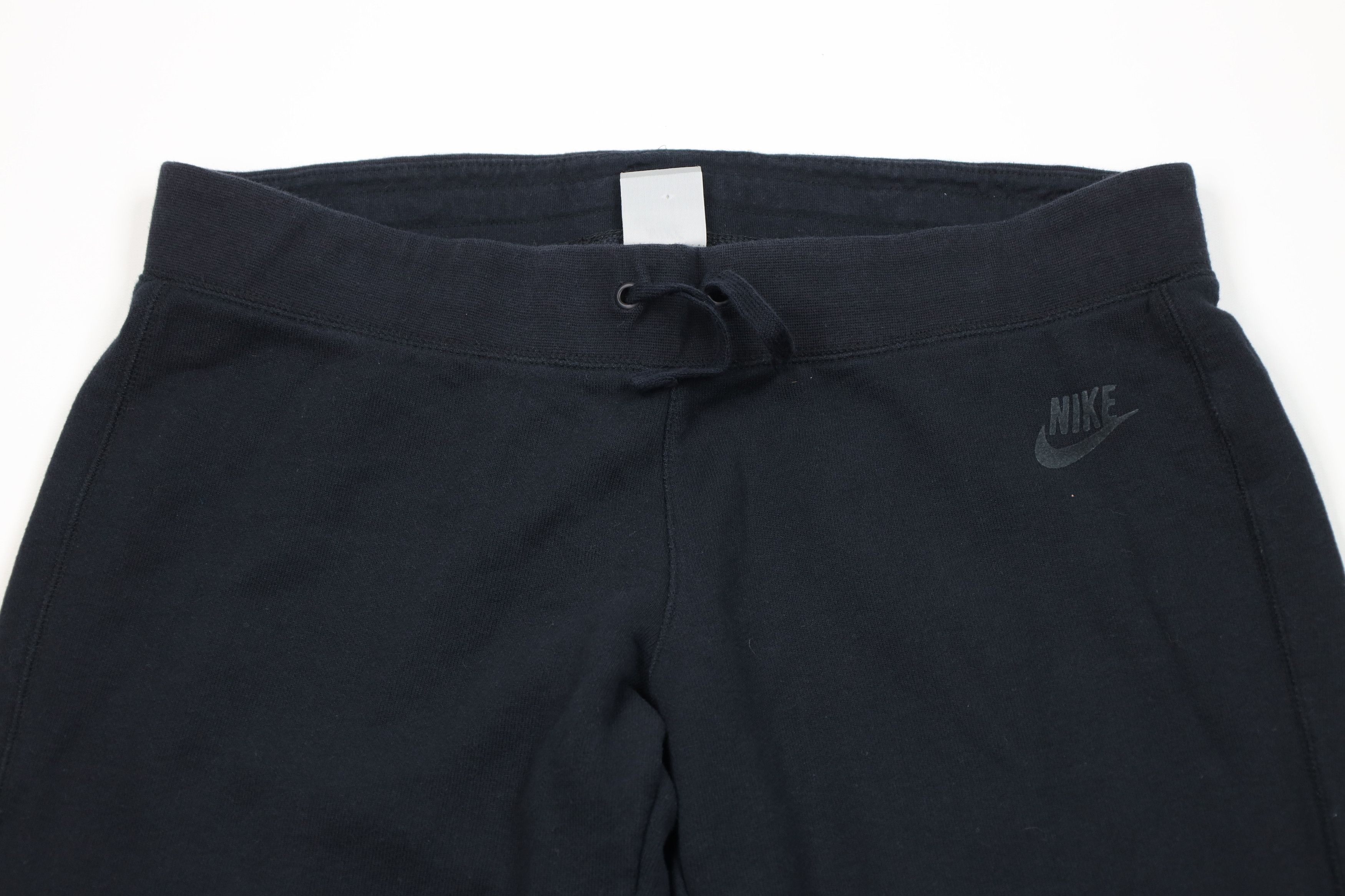 Nike Vintage Y2K Nike Scott Mini Swoosh Ribbed Knit Sweatpants Size US 36 / EU 52 - 2 Thumbnail