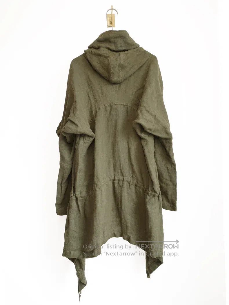 Junya Watanabe Junya Watanabe Linen Military Hooded Women's Jacket Size S / US 4 / IT 40 - 7 Thumbnail
