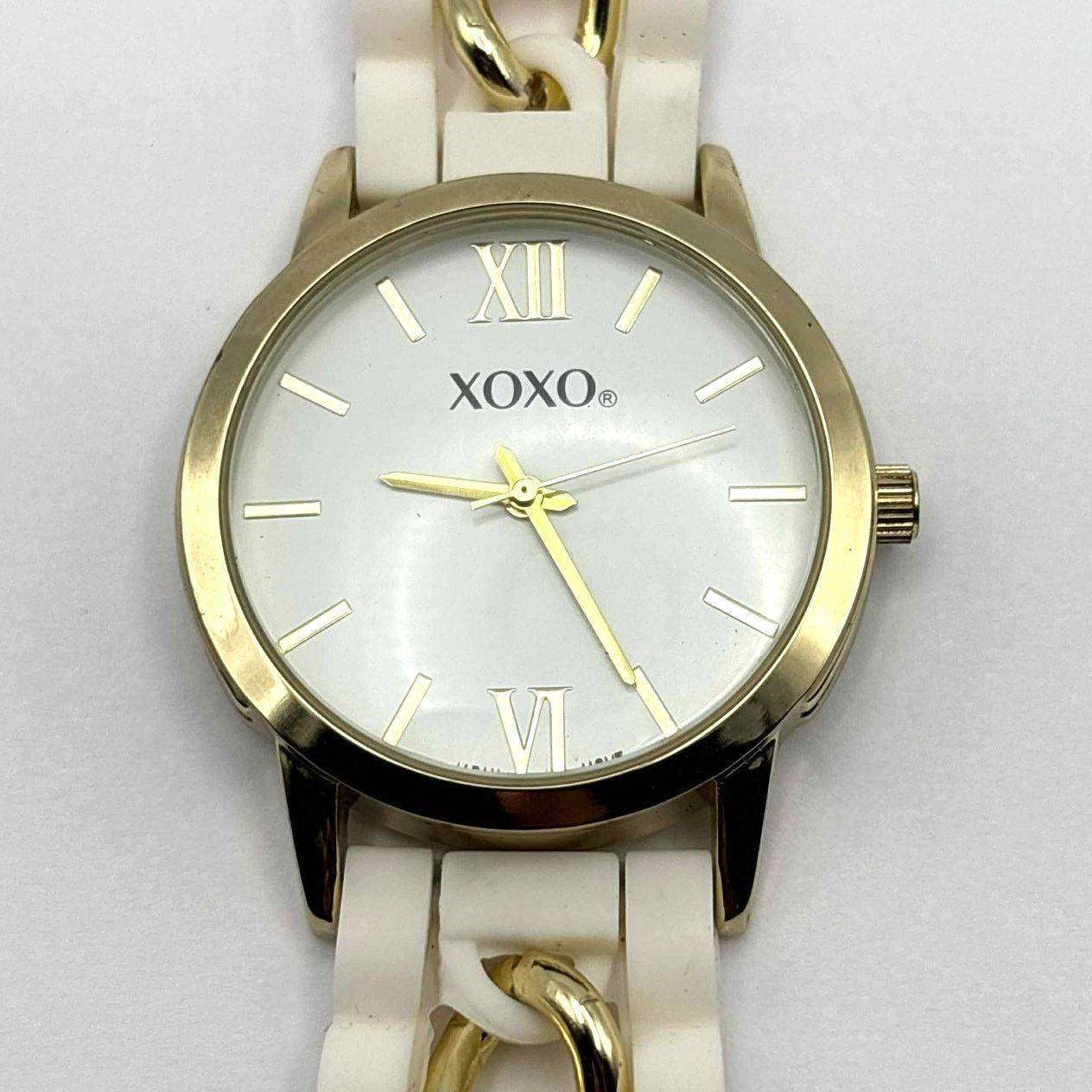 XOXO White & Gold XOXO Men's Watch Size ONE SIZE - 3 Thumbnail