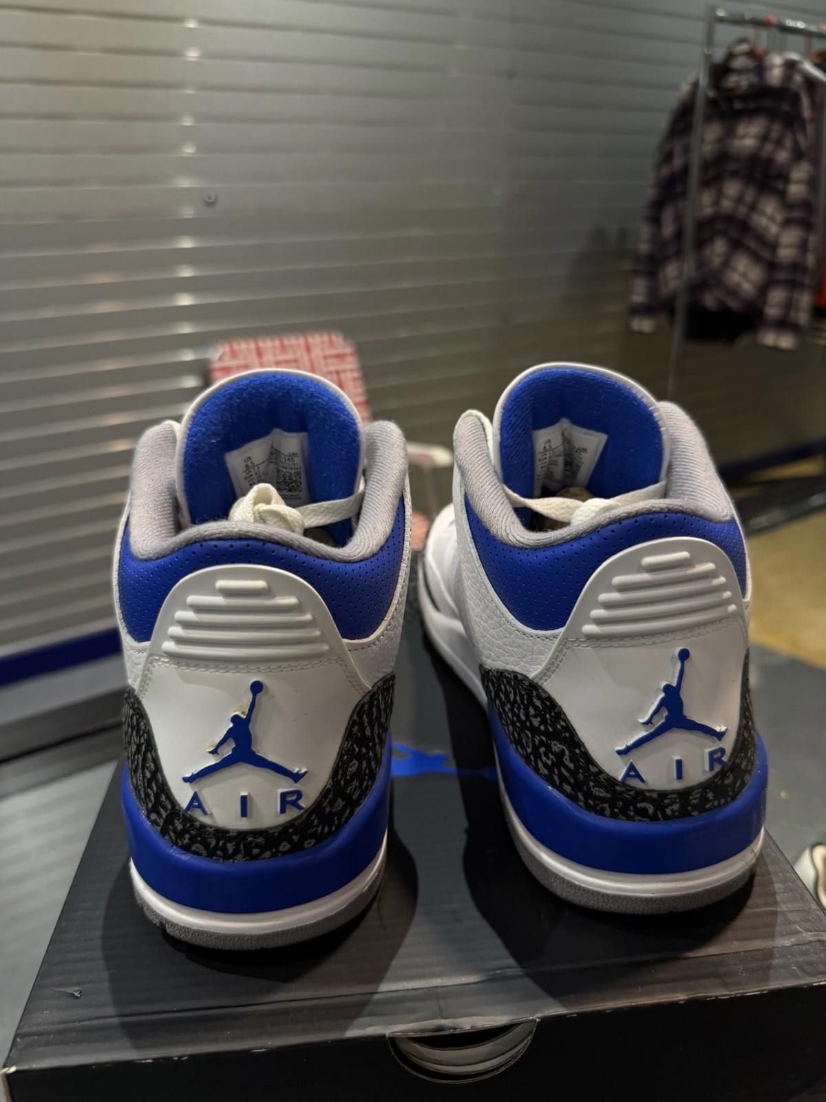 Jordan Brand Jordan 3 Retro Racer Blue Size 8.5 Pre-Owned CT8532-145 Size US 8.5 / EU 41-42 - 11 Thumbnail