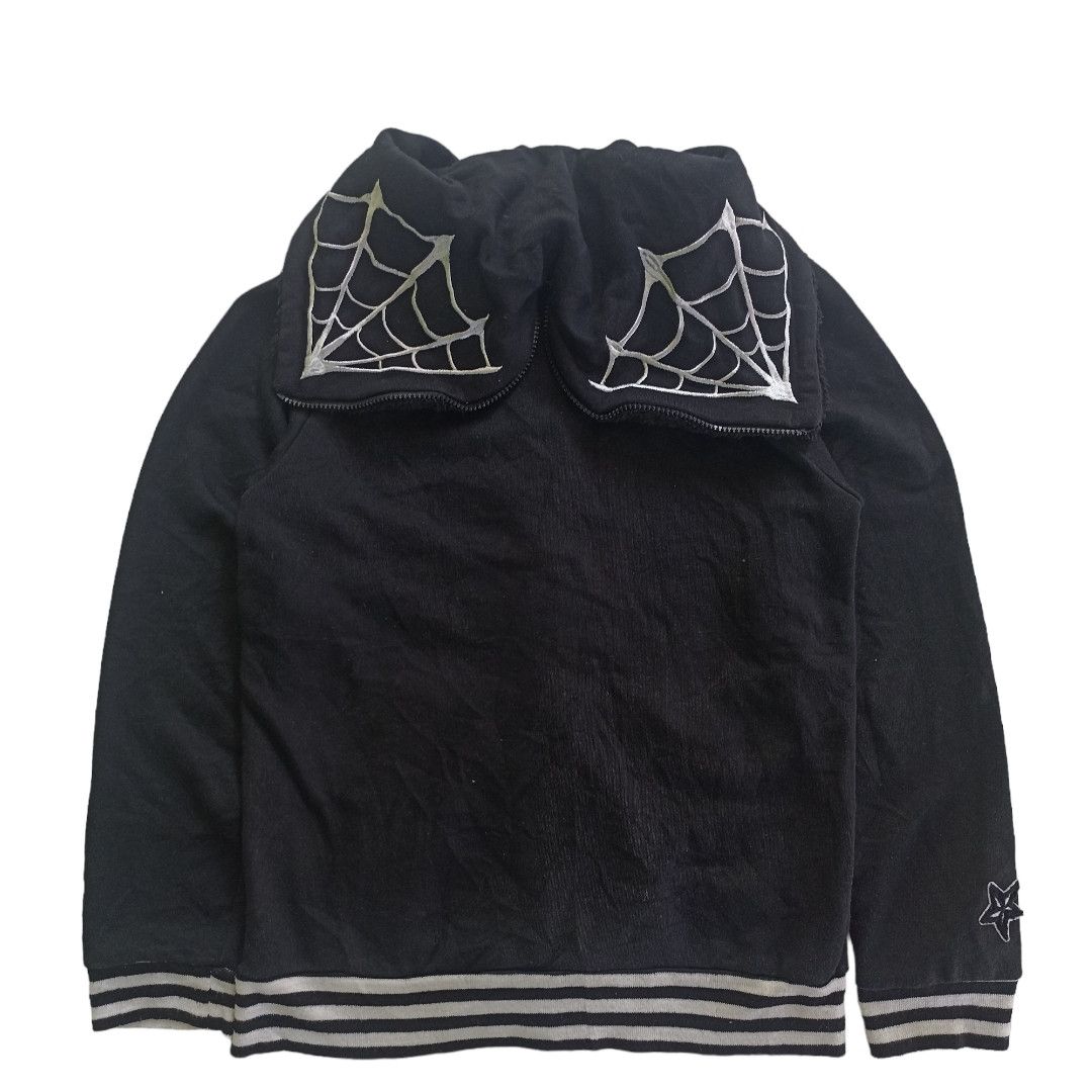 Beauty Beast × Seditionaries Vintage Y2K Hell Cat Punk Darkness Sweatshirt Size US M / EU 48-50 / 2 - 4 Thumbnail