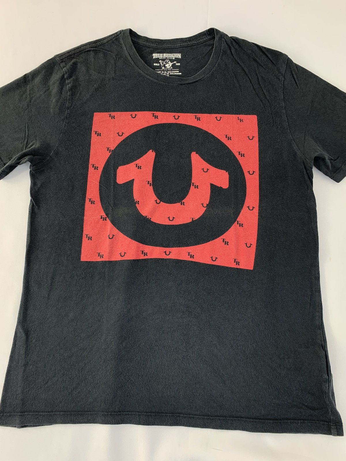 Japanese Brand × True Religion True Religion TR Horseshoe Chest Logo Crewneck Big Logo Tee Size US M / EU 48-50 / 2 - 3 Thumbnail