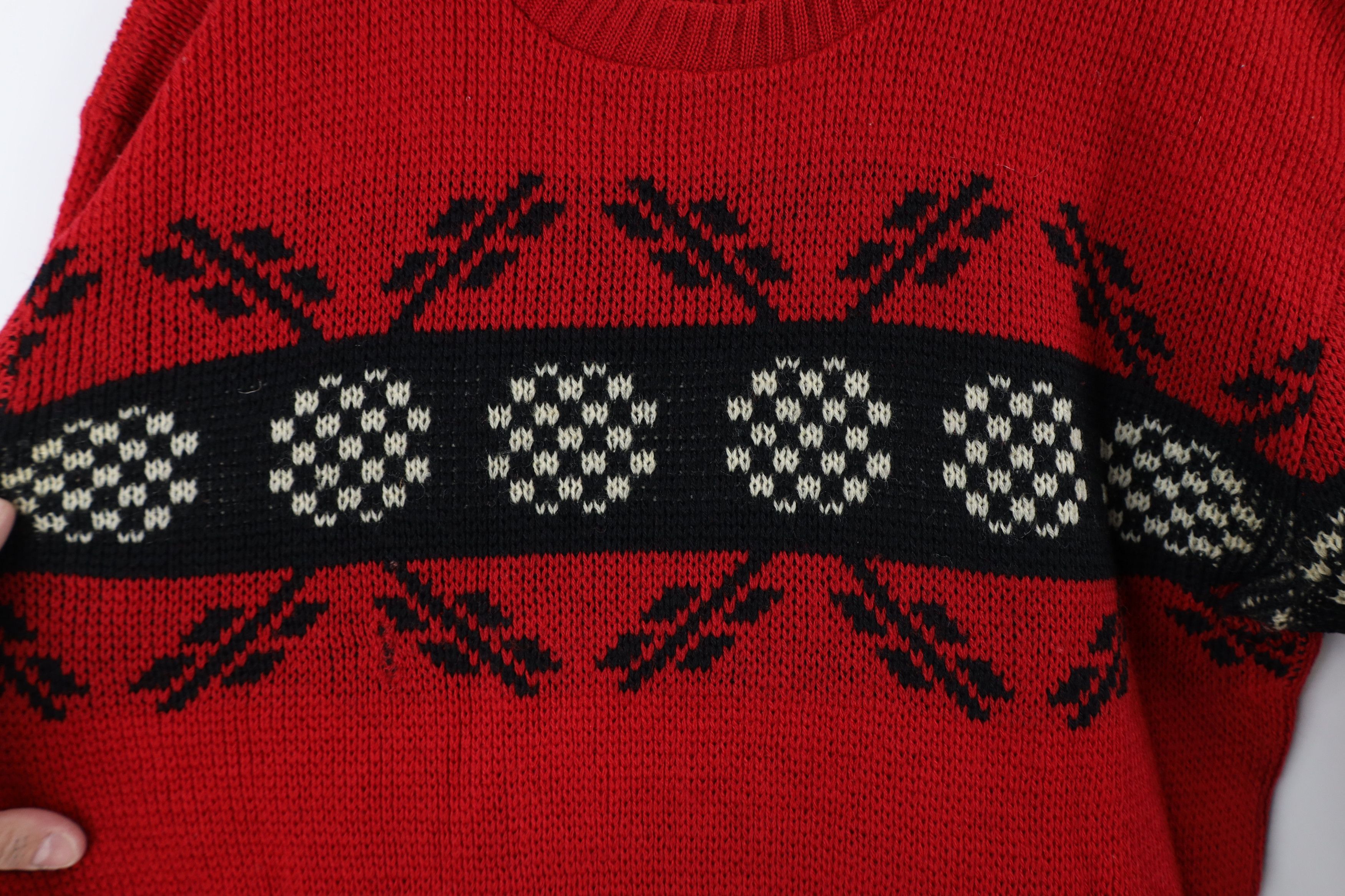 Vintage Vintage 50s 60s Streetwear Fair Isle Geometric Sweater USA Size US M / EU 48-50 / 2 - 4 Thumbnail