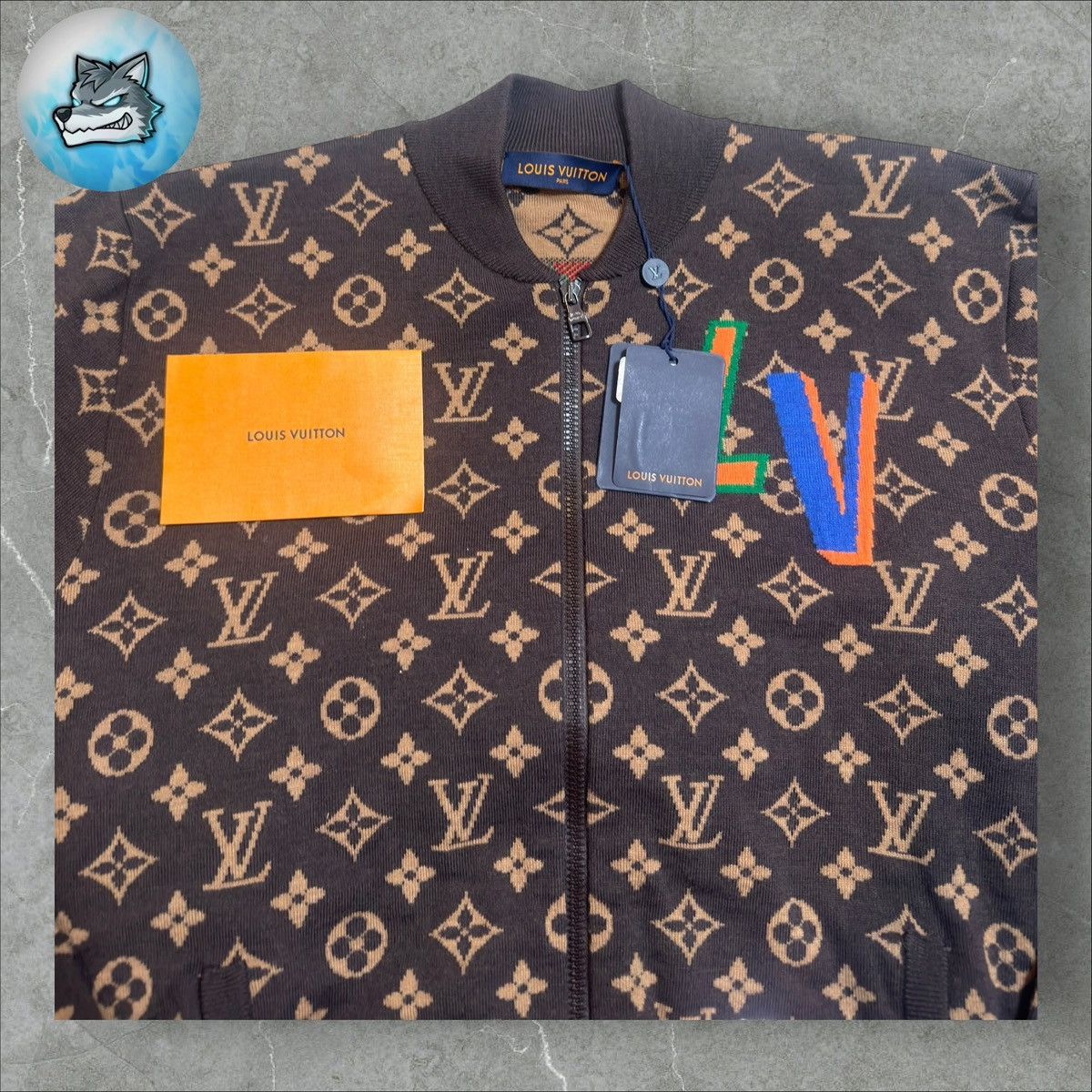 Louis Vuitton × NBA Louis Vuitton x NBA Graphic Blouson Sweater size Large Size US L / EU 52-54 / 3 - 3 Thumbnail