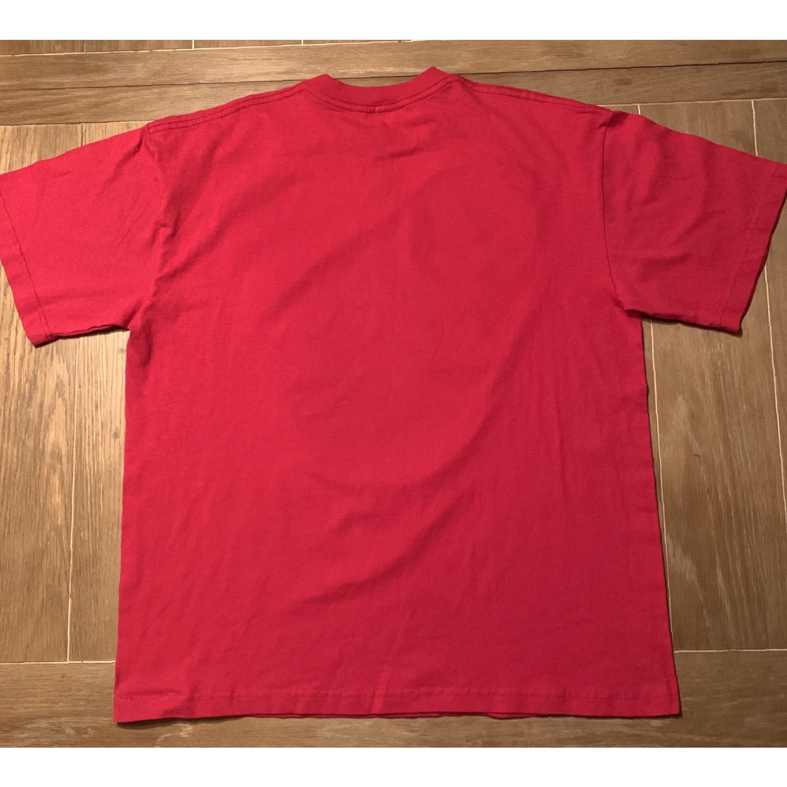 Disney VINTAGE? Disney T-Shirt Florida Mickey Goofy Donald Pluto Fireworks Souvenir Red Shirt Adult XL Disney Graphic Tee Mens 2020s Size US XL / EU 56 / 4 - 4 Thumbnail