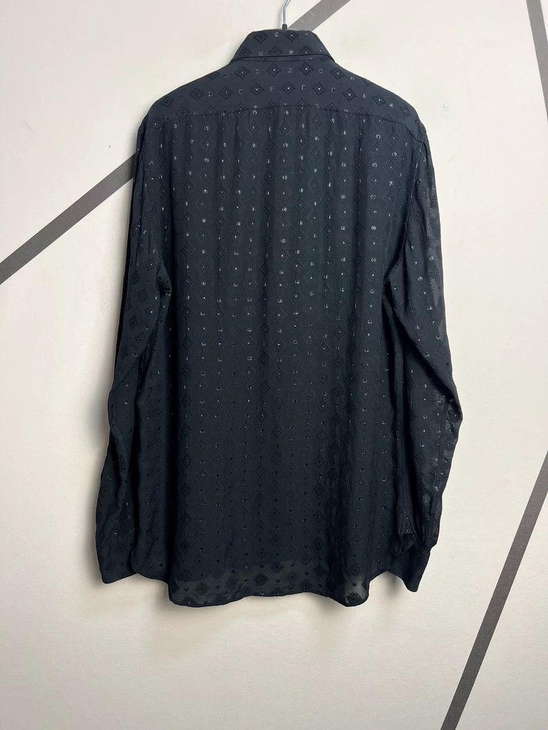 Saint Laurent Paris Saint Laurent Paris size 37 Black diamond-weave baby's br Size US M / EU 48-50 / 2 - 2 Thumbnail