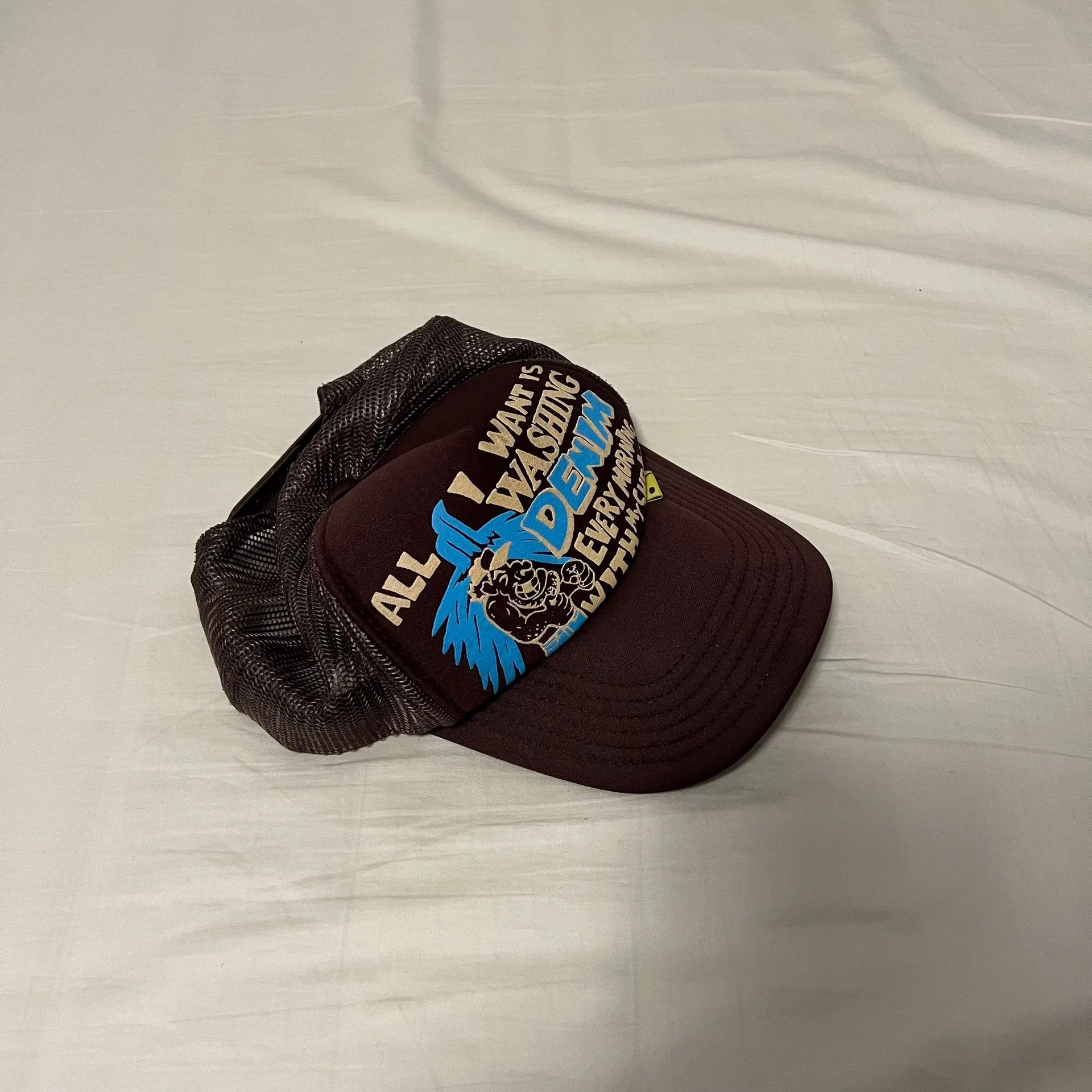 Kapital Kapital Hirata And Hiro Denim Cap Cap - -DMC Size ONE SIZE - 1 Thumbnail