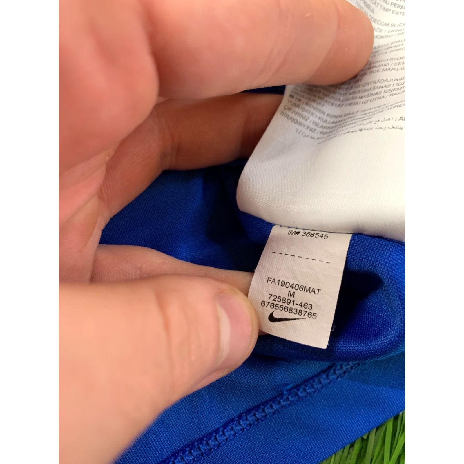 Nike NIKE Dri-FIT Park Original 2019 MEN Football Soccer Training Shirt Jersey M Blue Nike Dri-FIT Park 2019 Mens Shirt Soccer Training Jersey Medium Blue Size US M / EU 48-50 / 2 - 6 Thumbnail