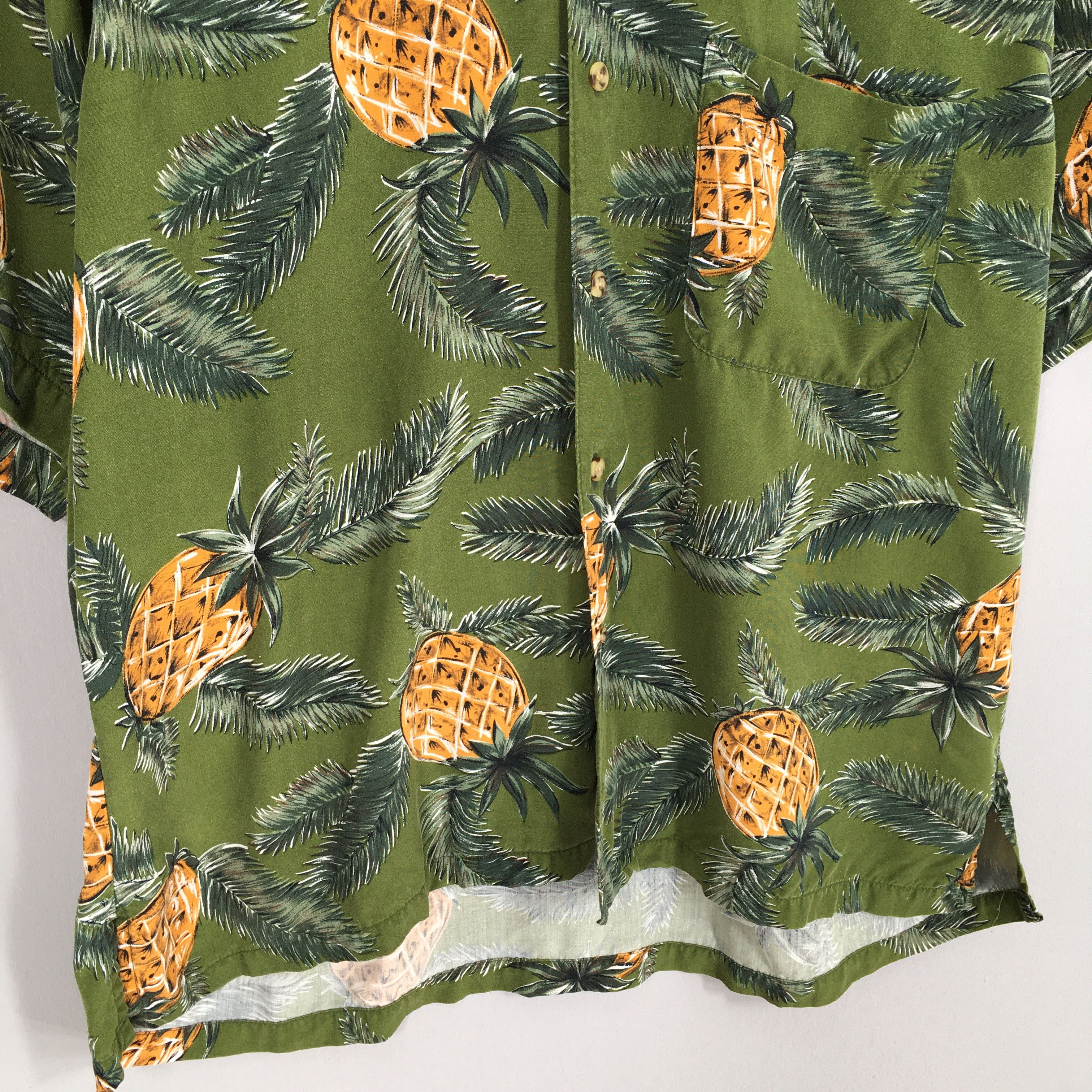 Other Hawaiian Pineapples Aloha Tropical Rayon Shirt Medium Size US M / EU 48-50 / 2 - 4 Thumbnail