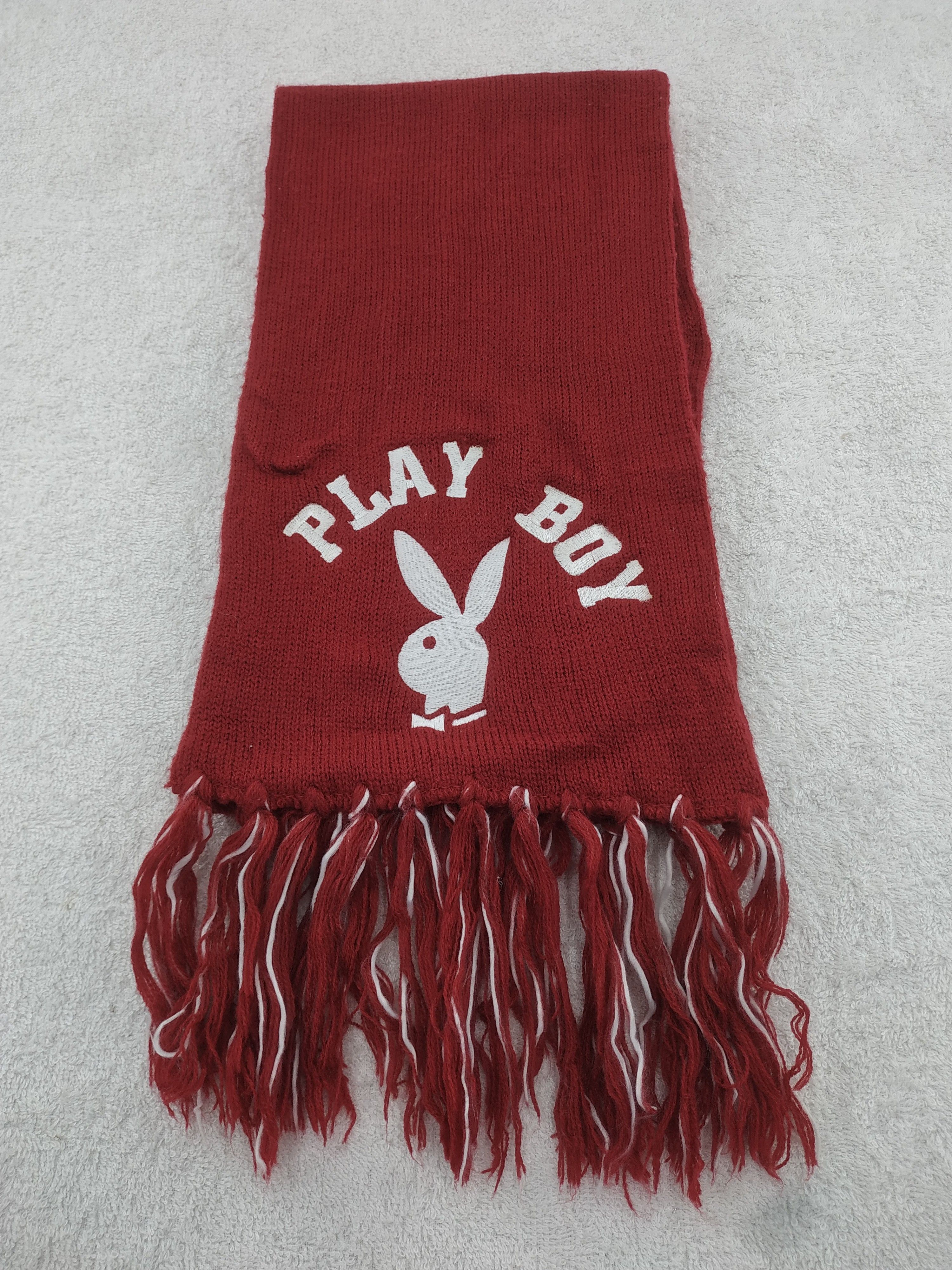Playboy Vintage Playboy Scarf/Muffler/Neckwear MF320 Size ONE SIZE - 2 Thumbnail
