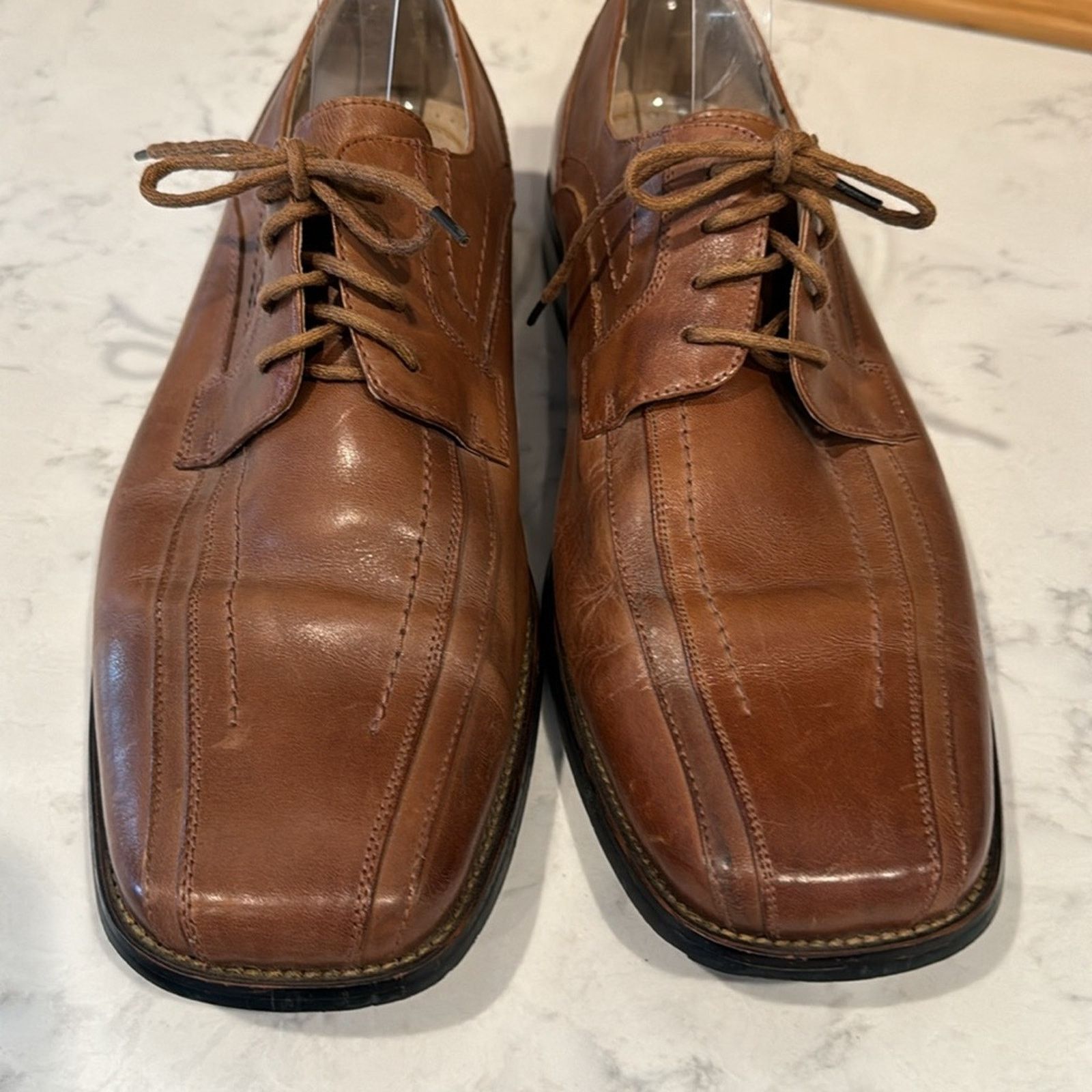 Stacy Adams Stacy Adams Corrado Oxford tan brown size 12 academia Size US 12 / EU 45 - 5 Thumbnail