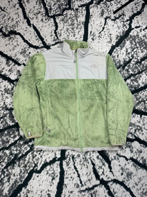 The North Face The North Face Denali fleece jacket green gray lamb tnf S Size S / US 4 / IT 40 - 1 Thumbnail